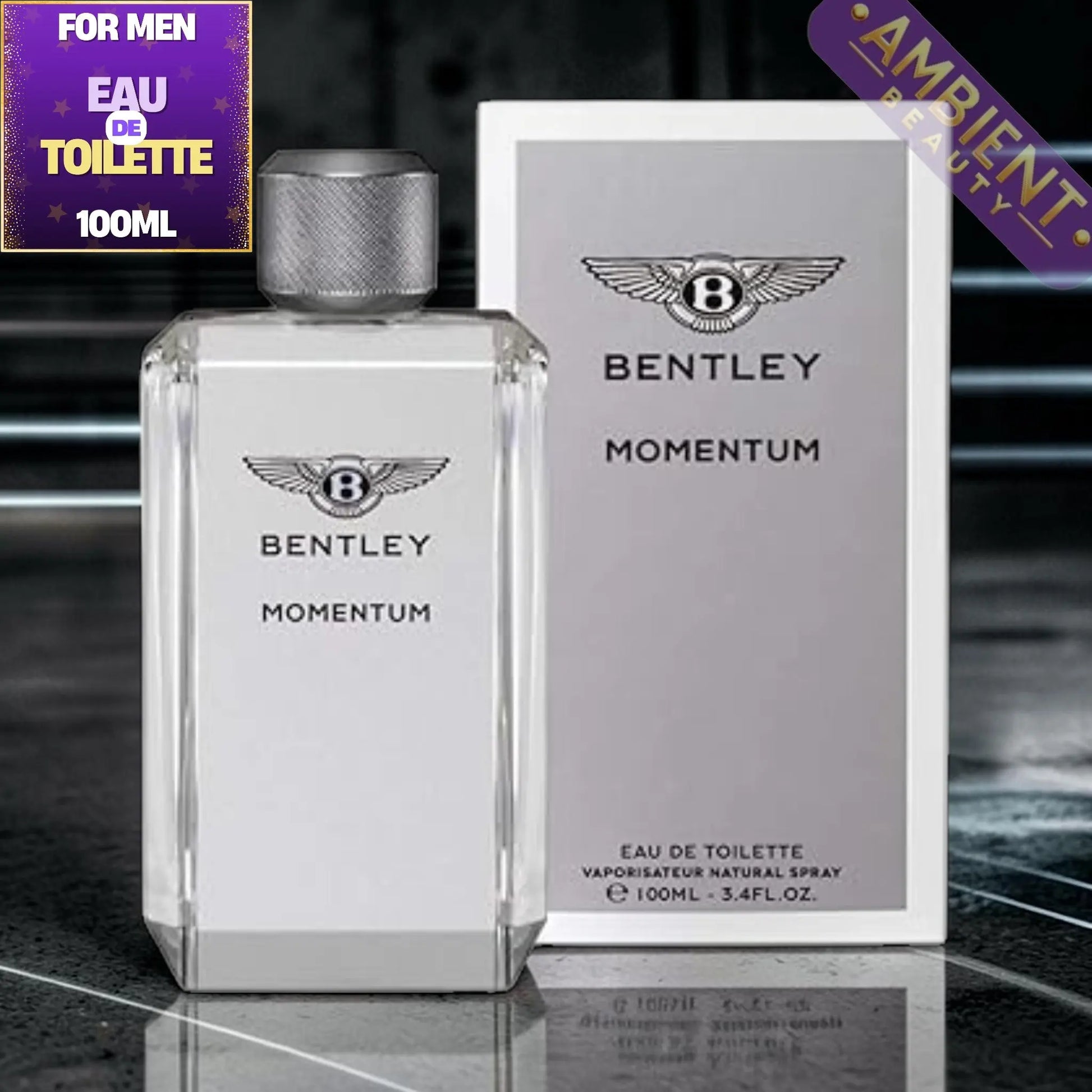 Bentley Momentum Eau de Toilette Bottle
