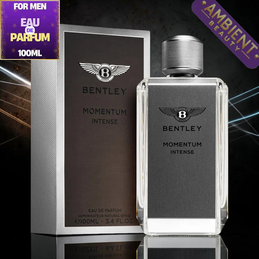 Bentley Momentum Intense Eau de Parfum Bottle