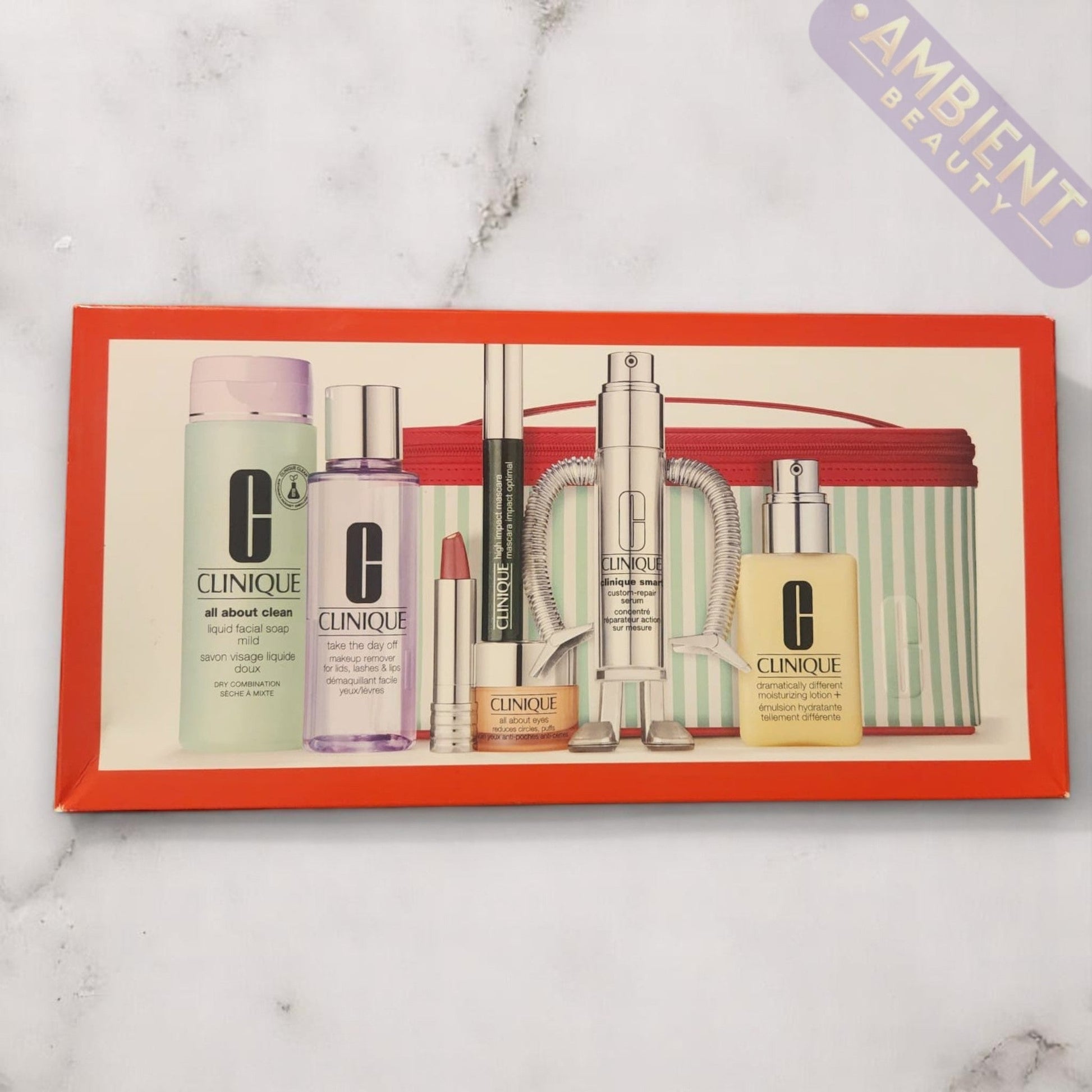 CLINIQUE Best Of Clinique 7-piece Limited Edition Festive Gift Set Clinique Ambient Beauty