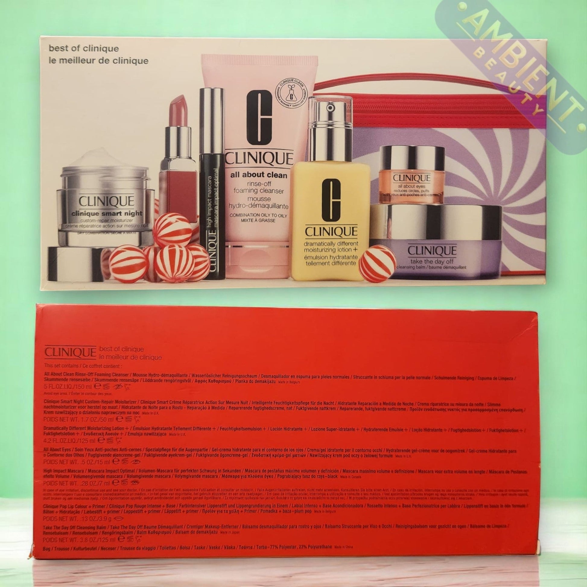 CLINIQUE Best Of Clinique 7-piece Limited Edition Gift Set Clinique Ambient Beauty