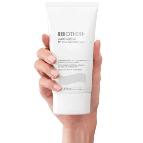 Biotherm Aquasource Hydra Barrier Cleanser 150ml For Men and Women
