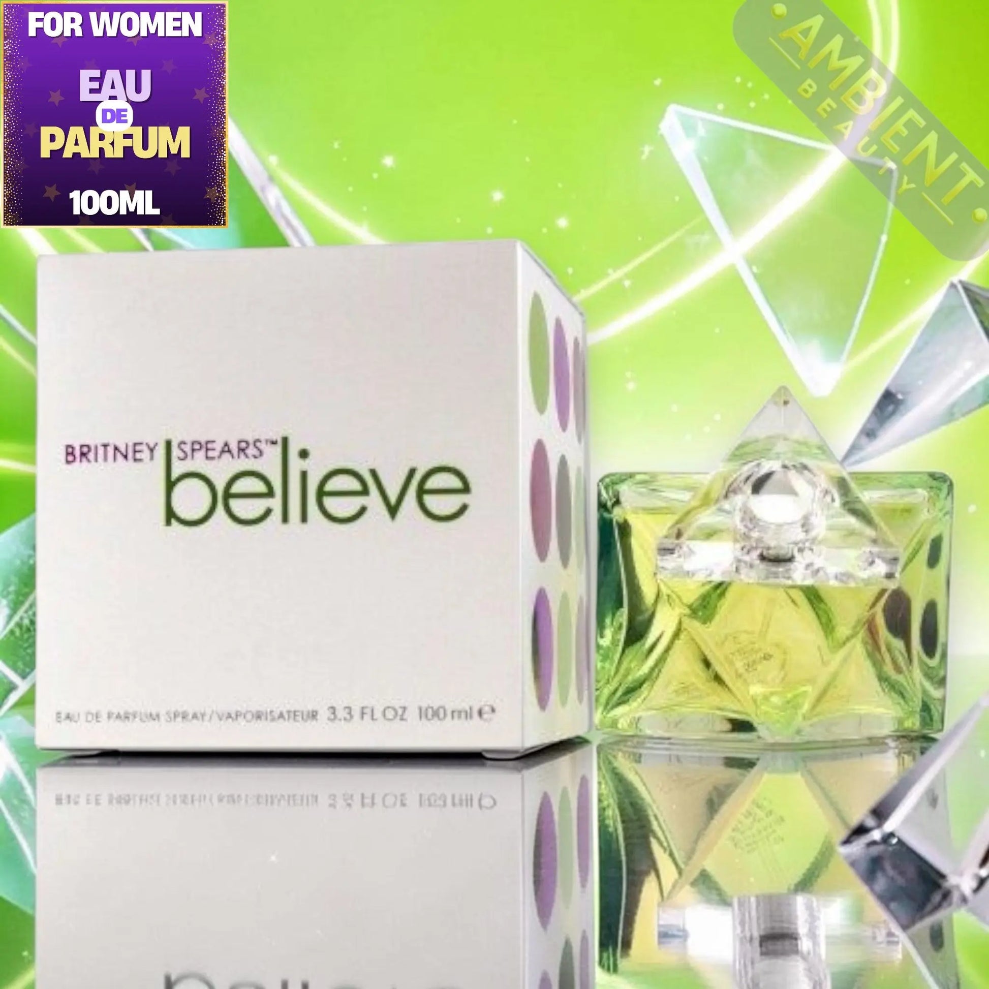 Britney Spears Believe Eau de Parfum Bottle