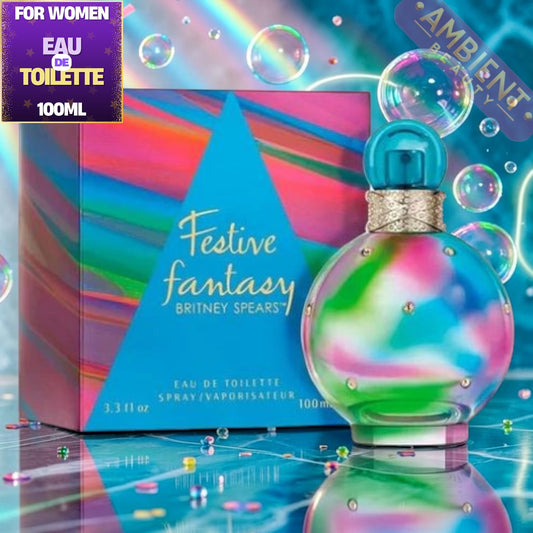 Britney Spears Festive Fantasy Eau de Toilette Bottle