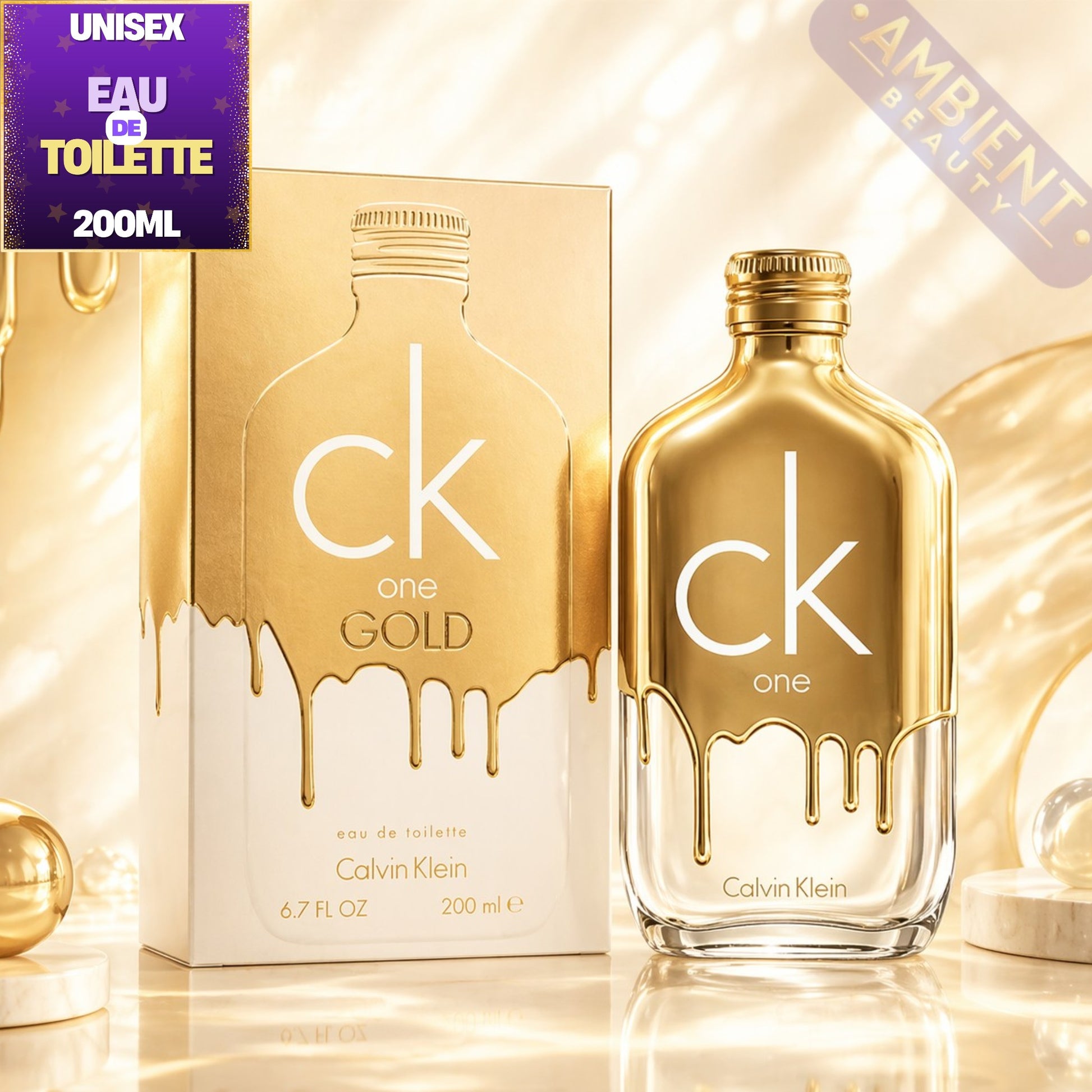 Calvin Klein CK One Gold Eau de Toilette Bottle