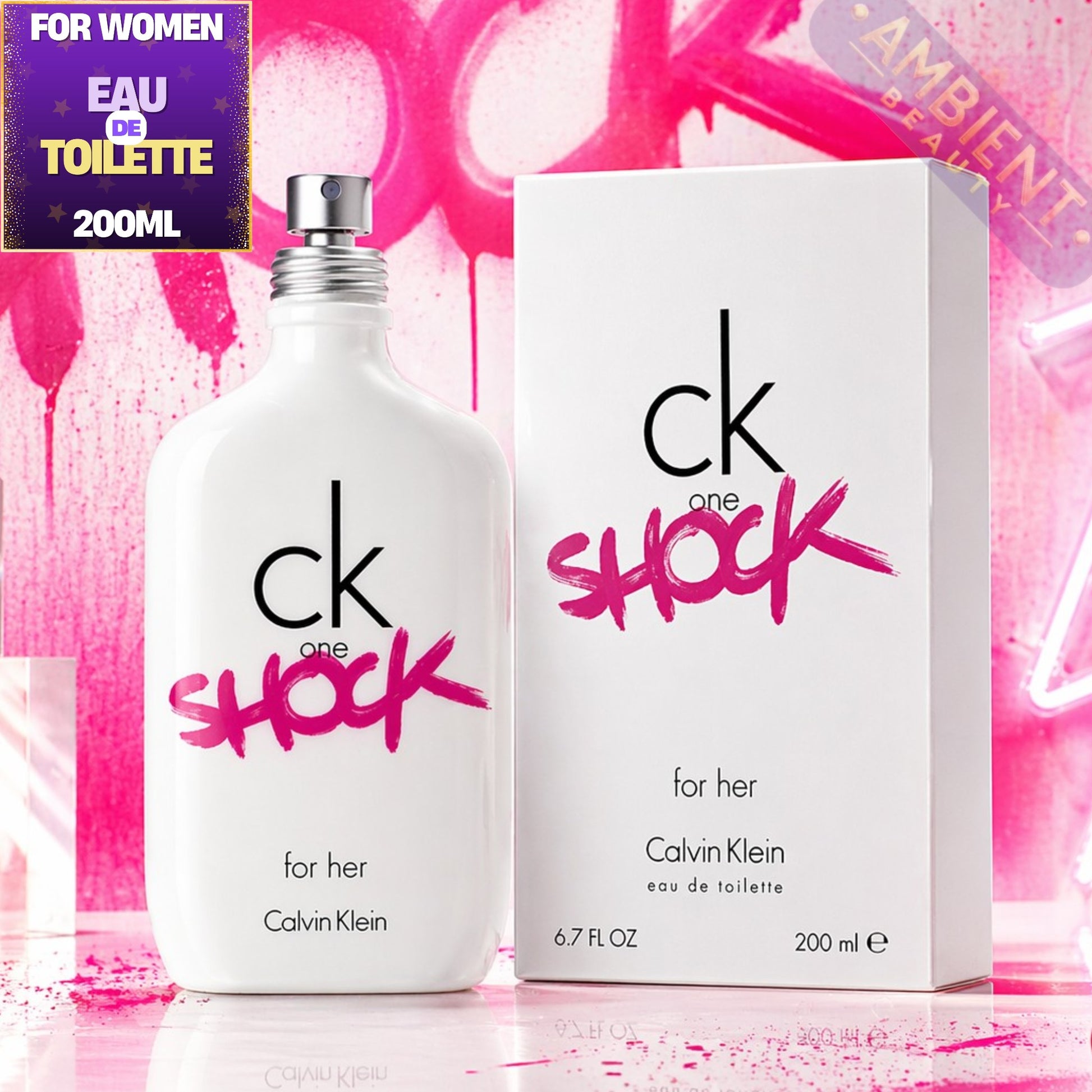 Calvin Klein CK One Shock Eau de Toilette Bottle