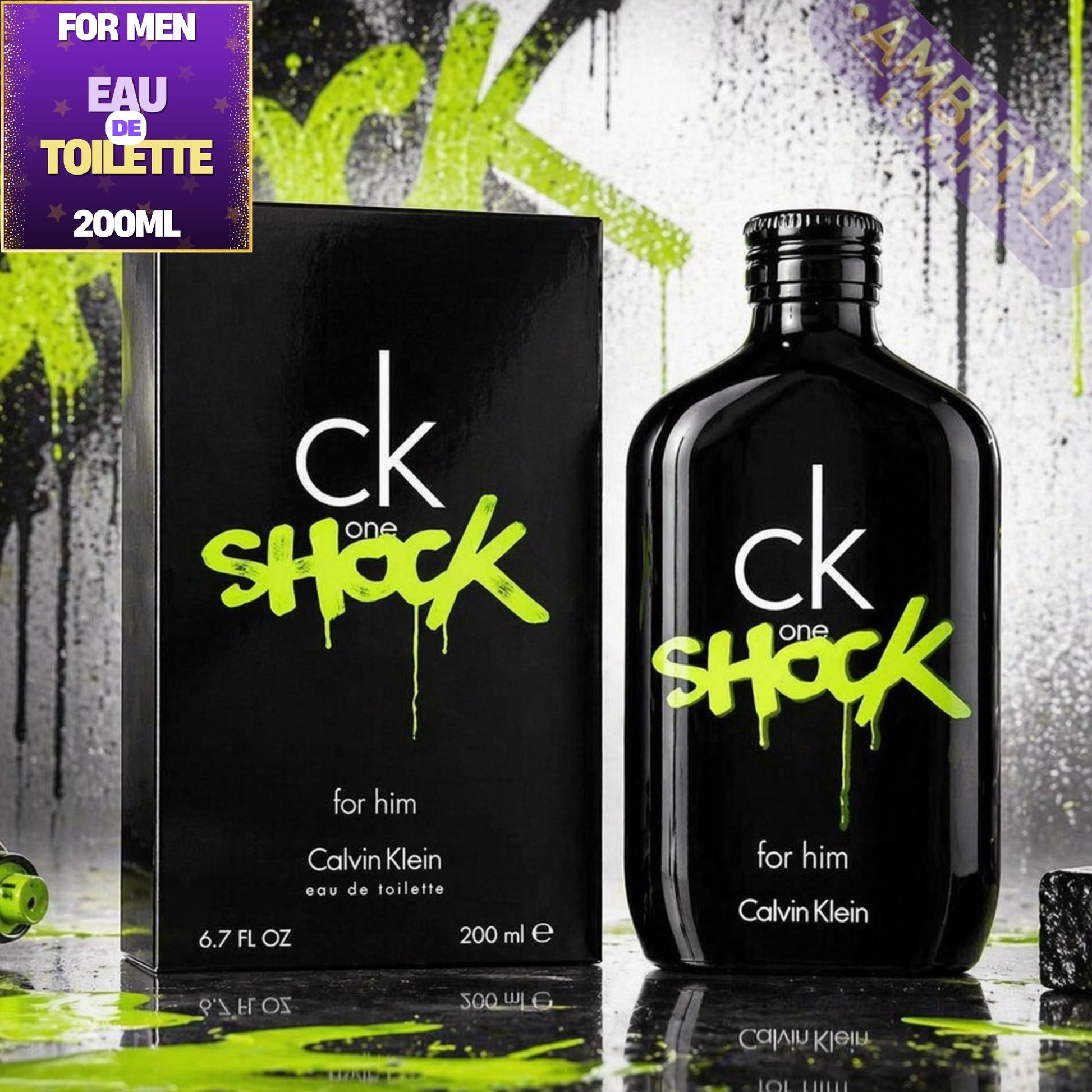 Calvin Klein CK One Shock Eau de Toilette Bottle