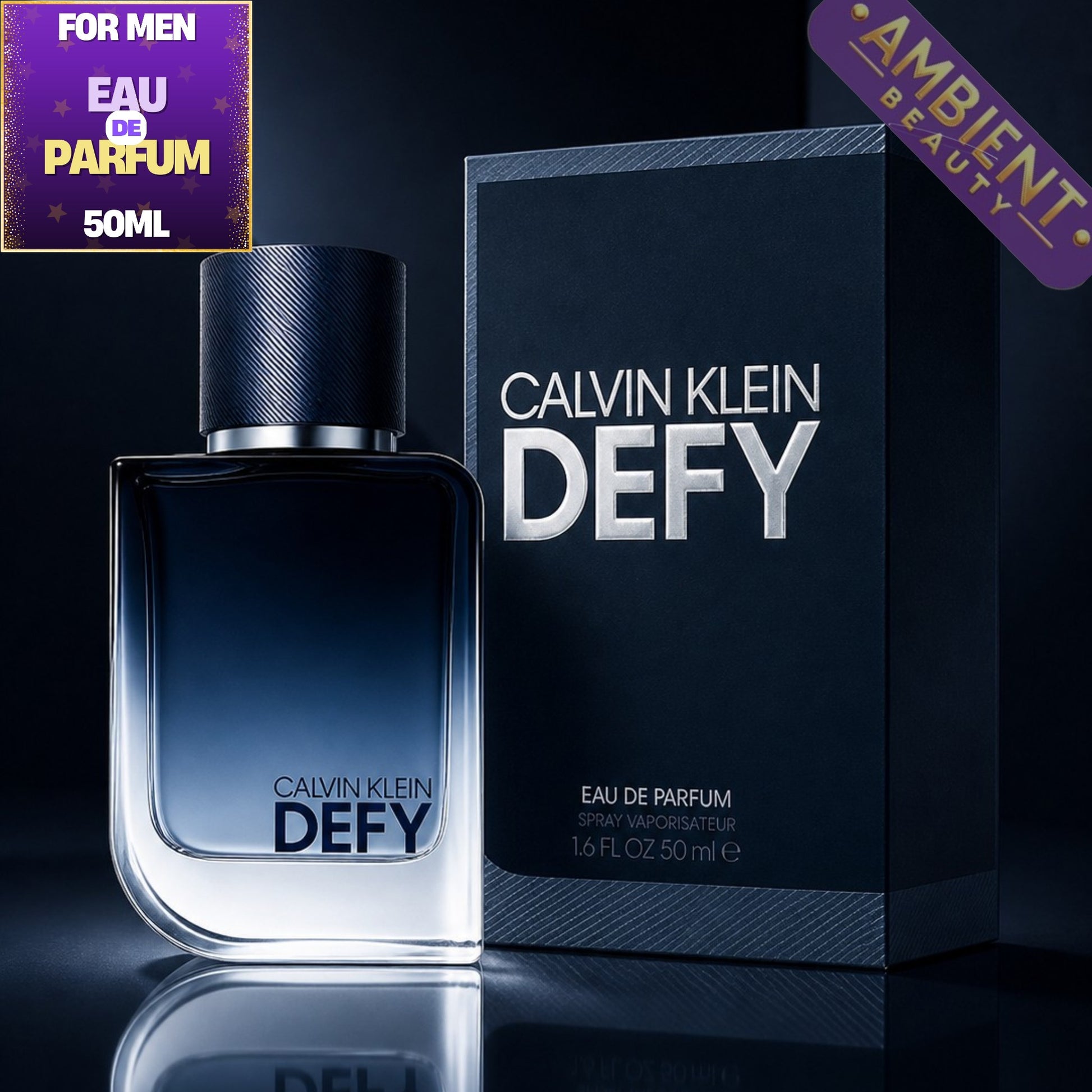 Calvin Klein Defy Eau de Parfum Bottle