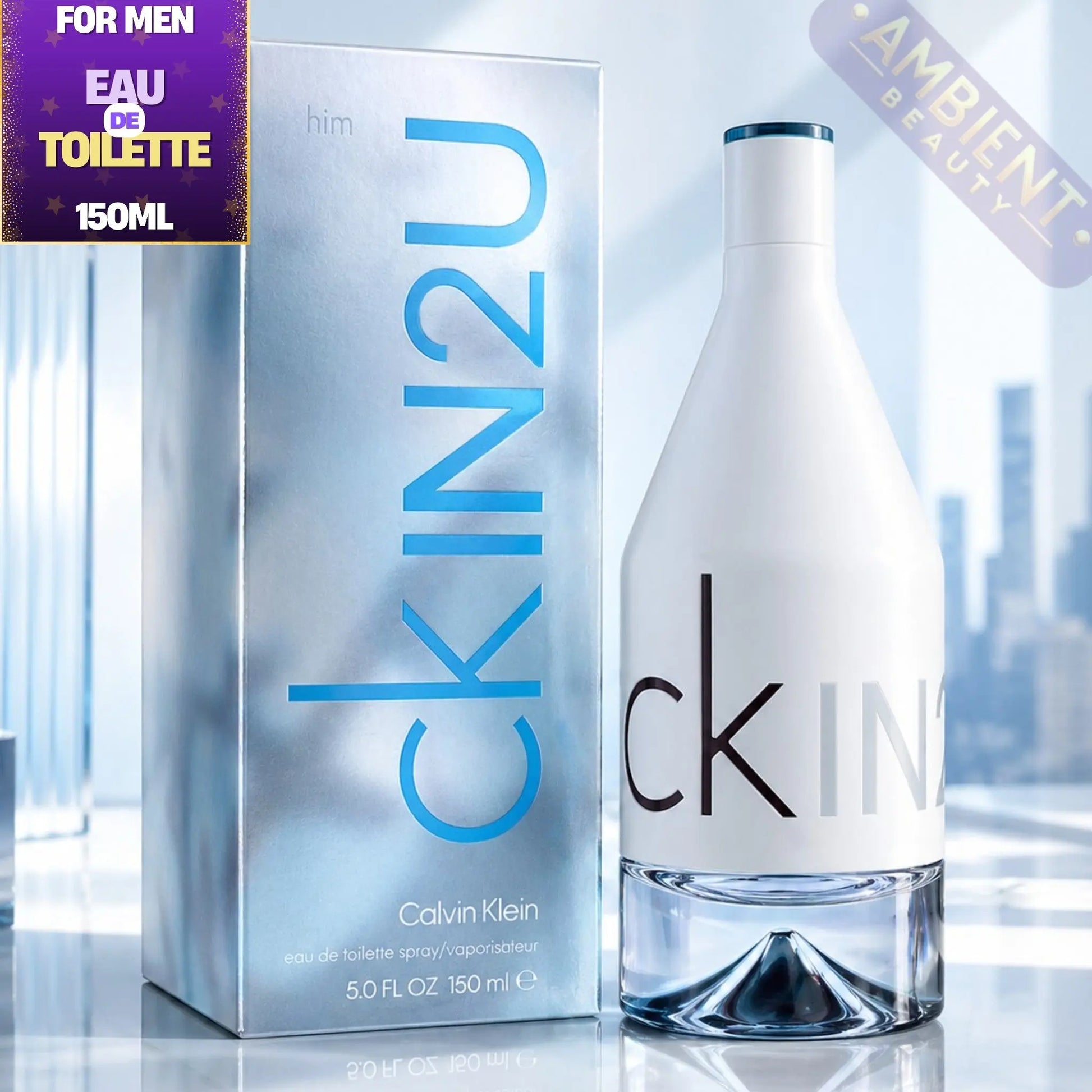 Calvin Klein IN2U Eau de Toilette Bottle
