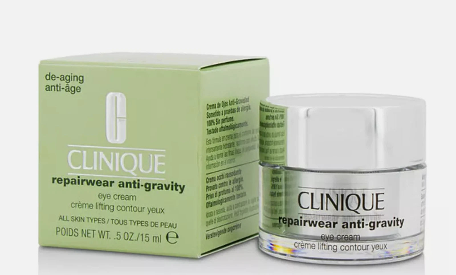 Clinique Repairwear Anti-Gravity Eye Cream 15ml For Men and Women