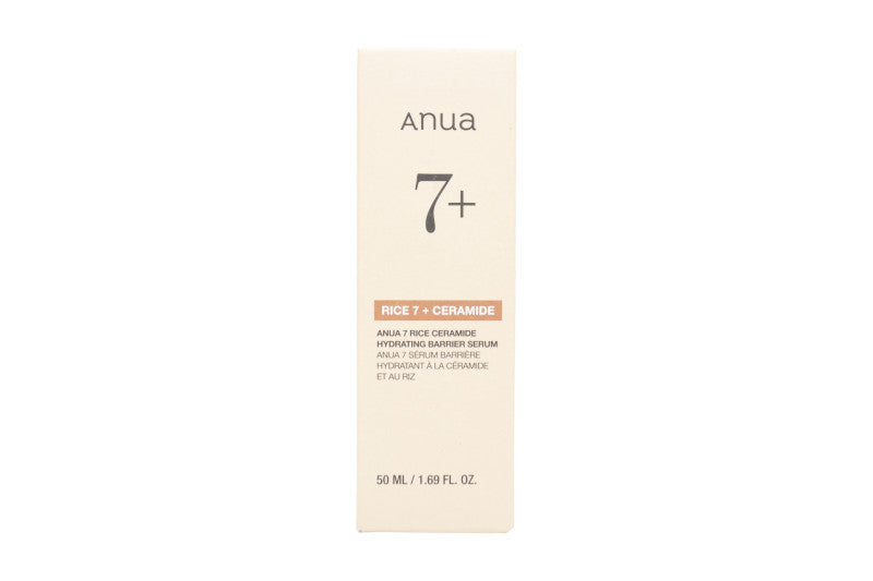 Anua Rice 7+ Ceramide Hydrating Barrier Serum 50ml For Men & Women