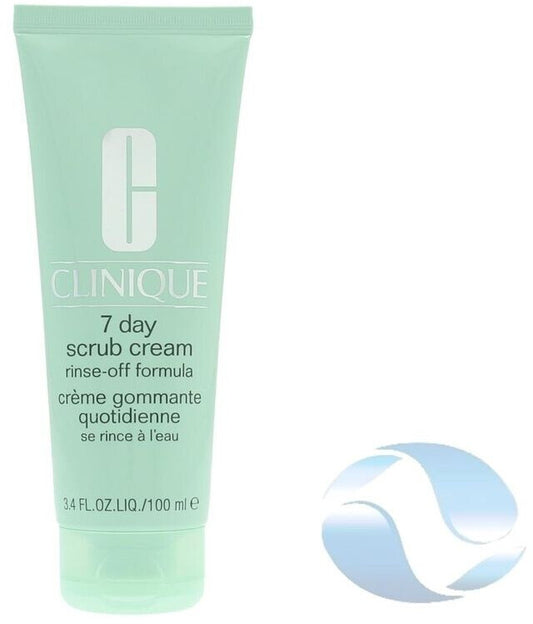 Clinique 7 Day Scrub Cream Rinse-Off Formula 100ml For Women