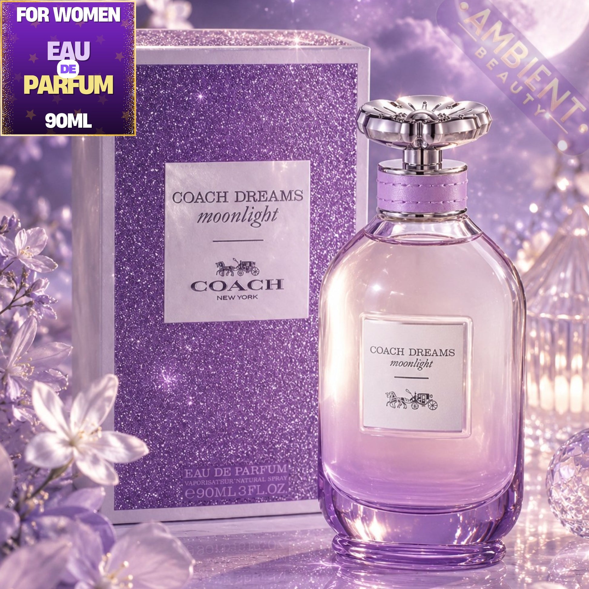Coach Dreams Moonlight Eau de Parfum Bottle