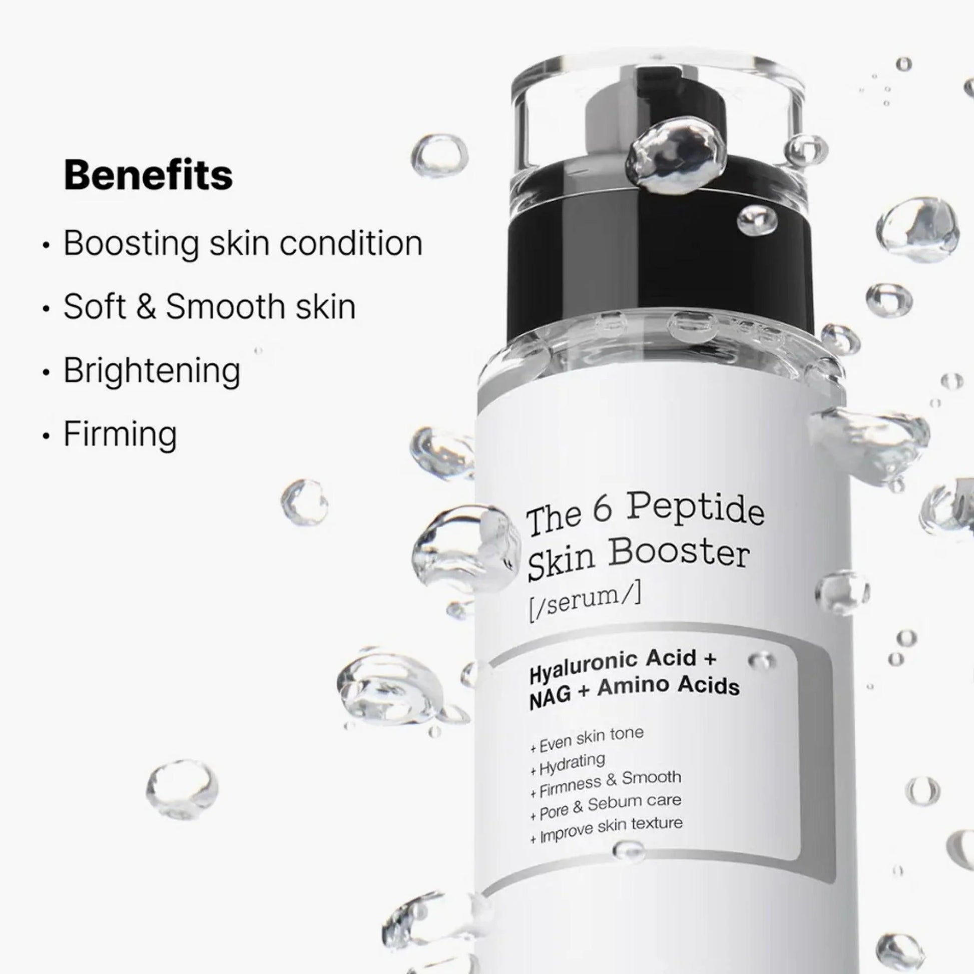 COSRX The 6 Peptide Skin Booster Serum 150ml For Men and Women