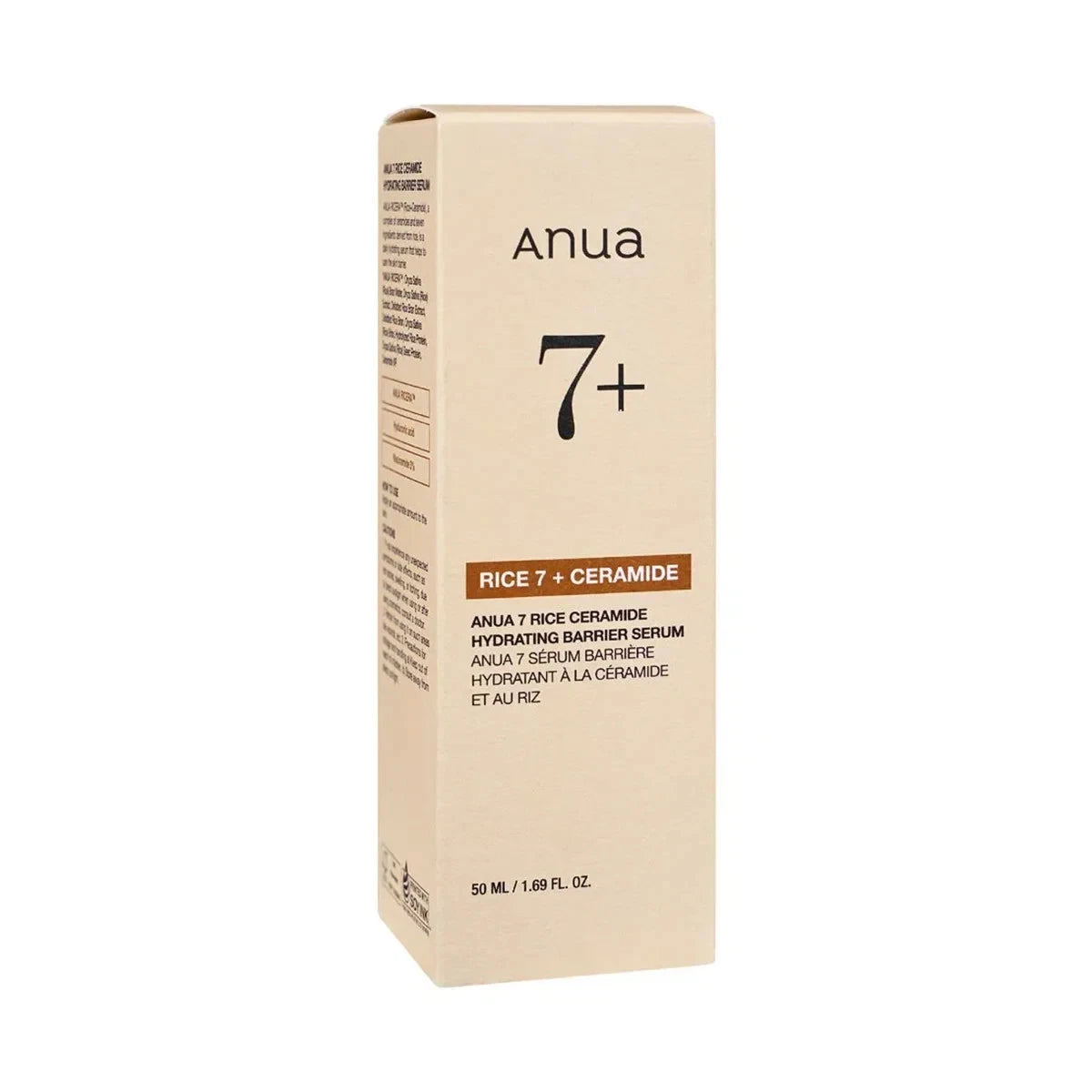 Anua Rice 7+ Ceramide Hydrating Barrier Serum 50ml For Men & Women