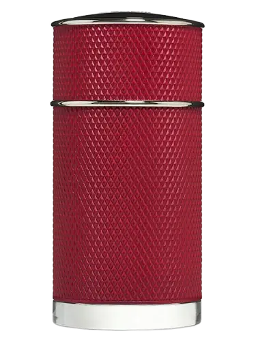 Red textured cylindrical object with silver base and top on a white background