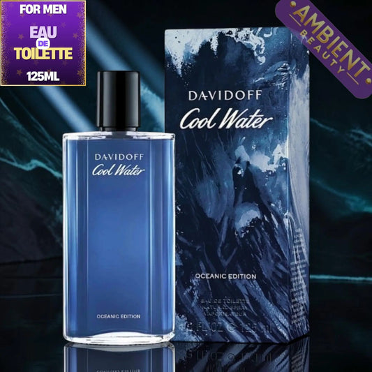 Davidoff Cool Water Eau de Toilette Bottle - Oceanic Edition