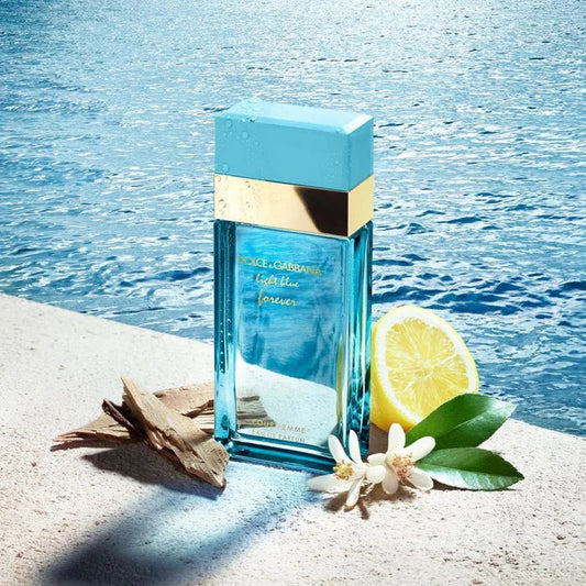DOLCE & GABBANA Light Blue Forever Eau de Parfum 50ml For Women – Floral Citrus Fragrance with Lemon, Orange Blossom & White Musk Dolce & Gabbana Ambient Beauty