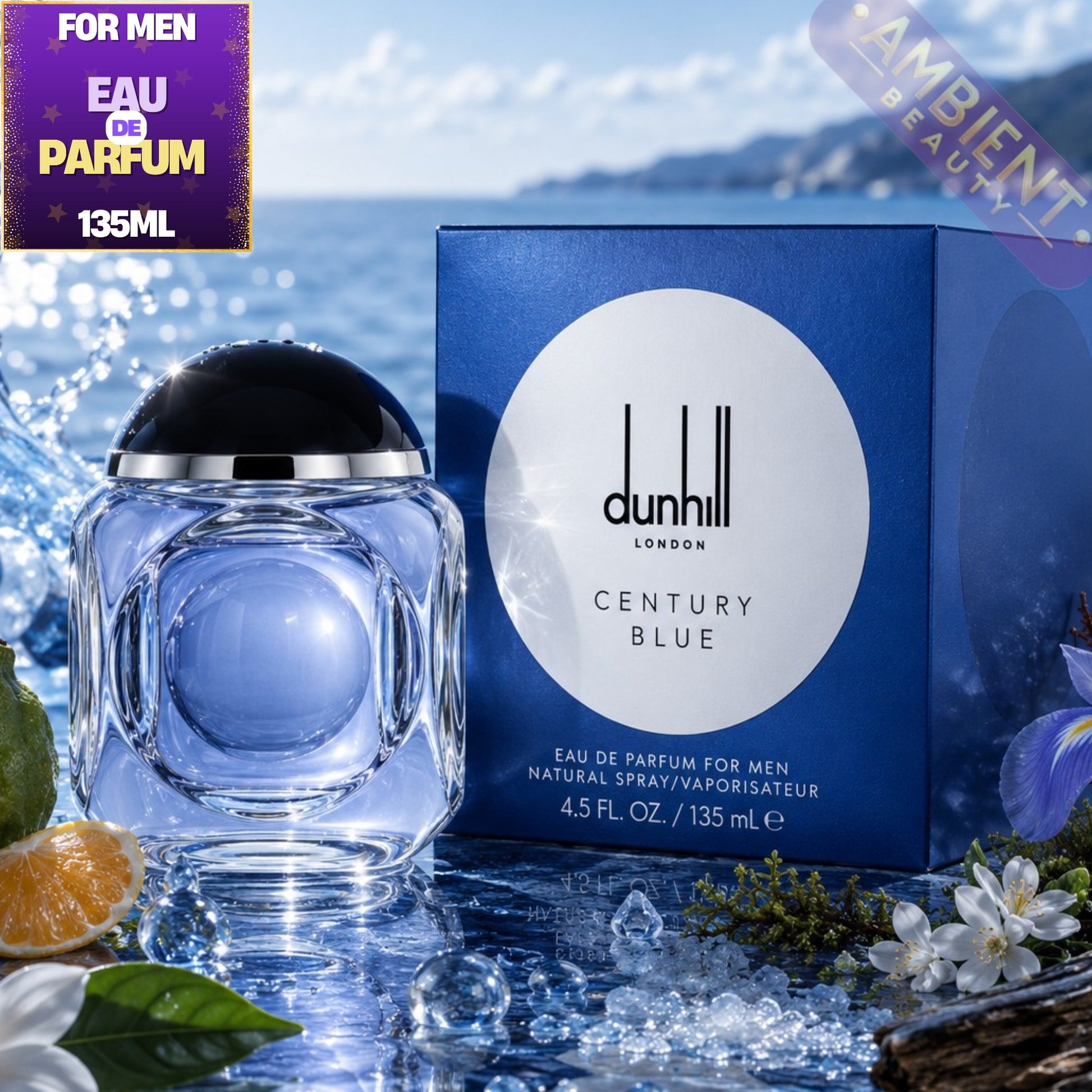 Dunhill London Century Blue Eau de Parfum Bottle