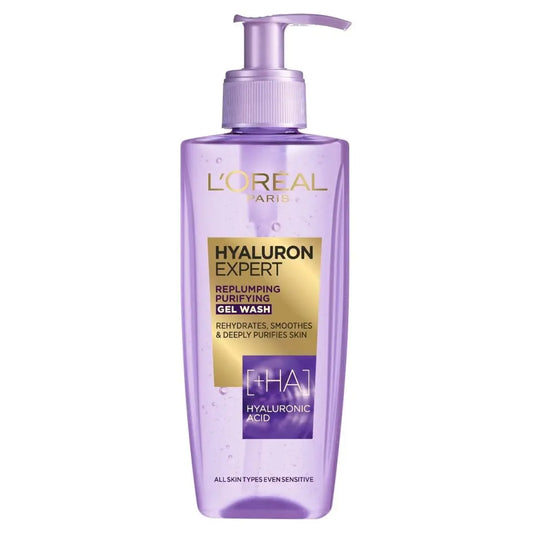 LOREAL Hyaluron Expert Replumping Gel Wash 200ml LorealAmbient Beauty