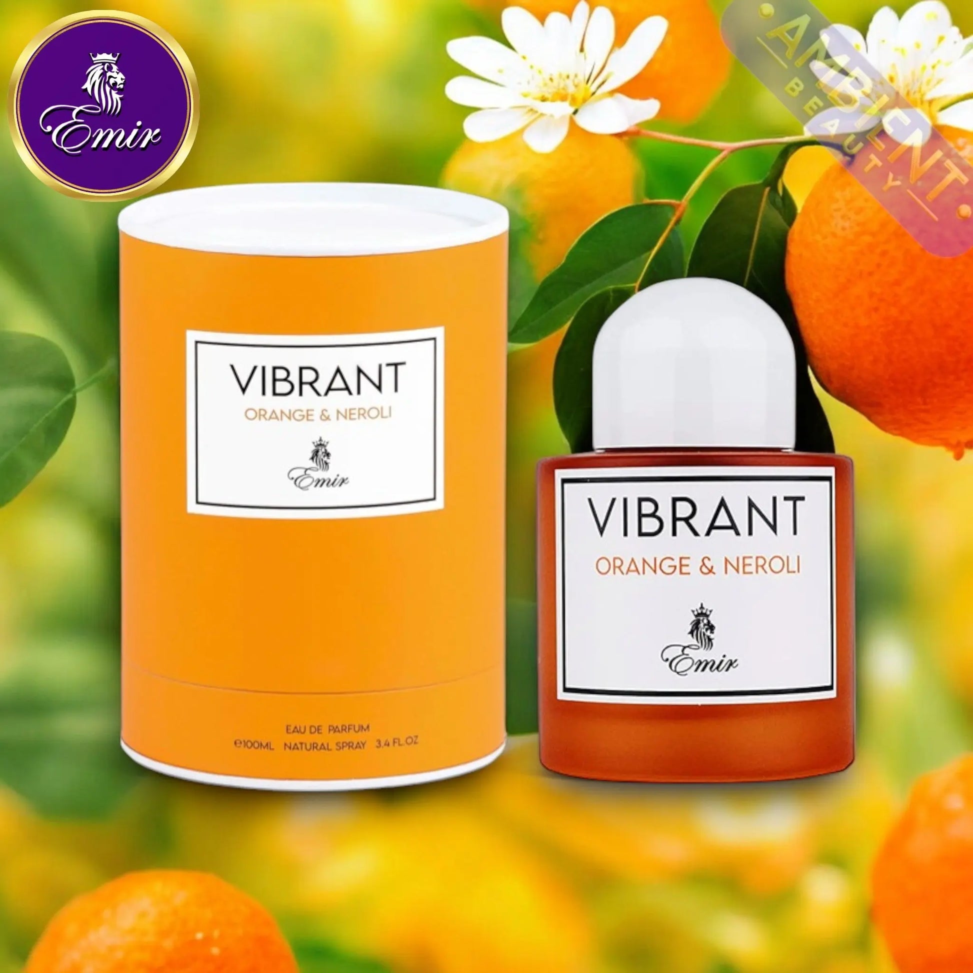 EMIR Vibrant Orange & Neroli Eau De Parfum 100ml by Paris Corner Paris Corner Ambient Beauty