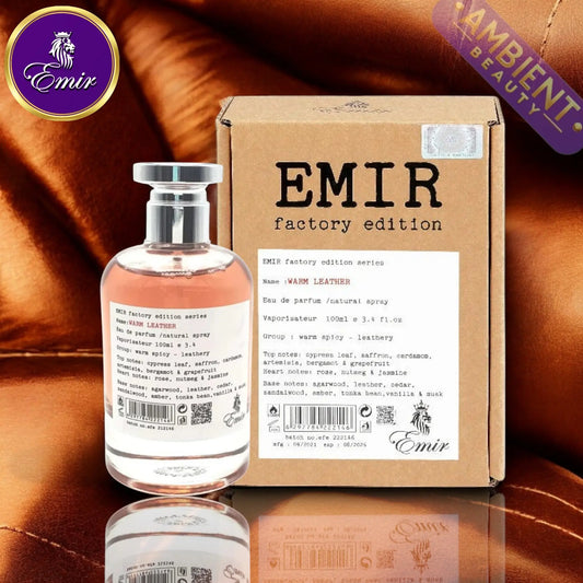 EMIR Factory Edition Warm Leather Eau De Parfum 100ml by Paris Corner Paris Corner Ambient Beauty