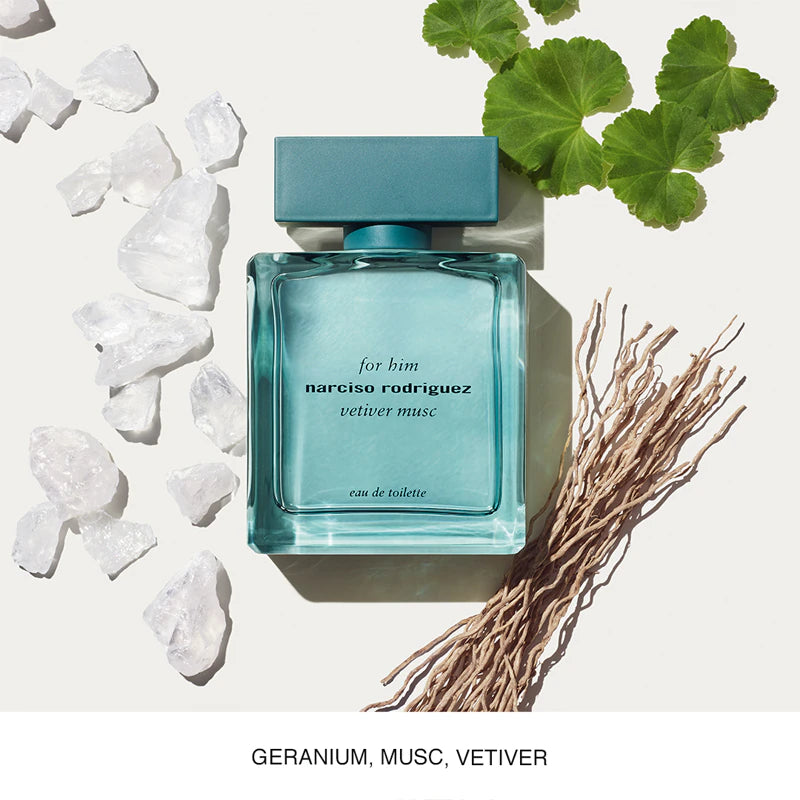 Narciso Rodriguez For Him Vetiver Musc Eau de Toilette 100ml For Men