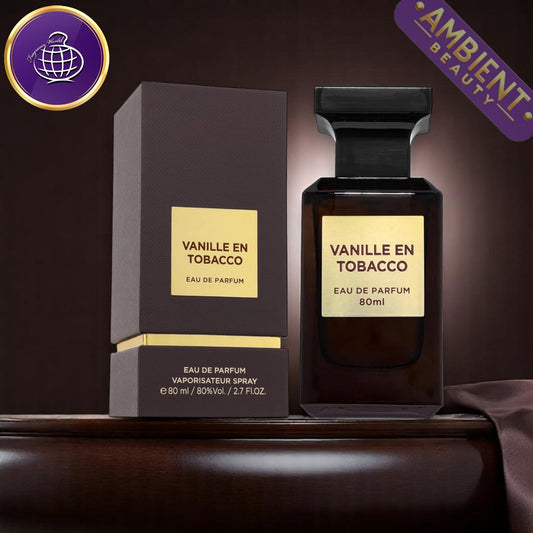 FRAGRANCE WORLD Vanilla En Tobacco Eau De Parfum 80ml Fragrance World Ambient Beauty