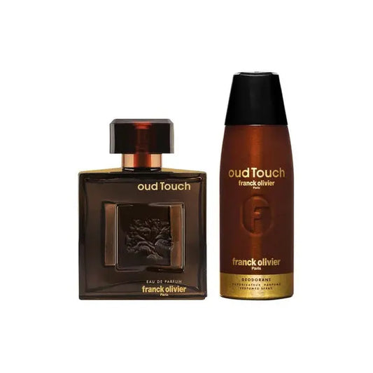 FRANCK OLIVIER Oud Touch Eau de Parfum 100ml with Deodorant 250ml Gift Set Franck OlivierAmbient Beauty