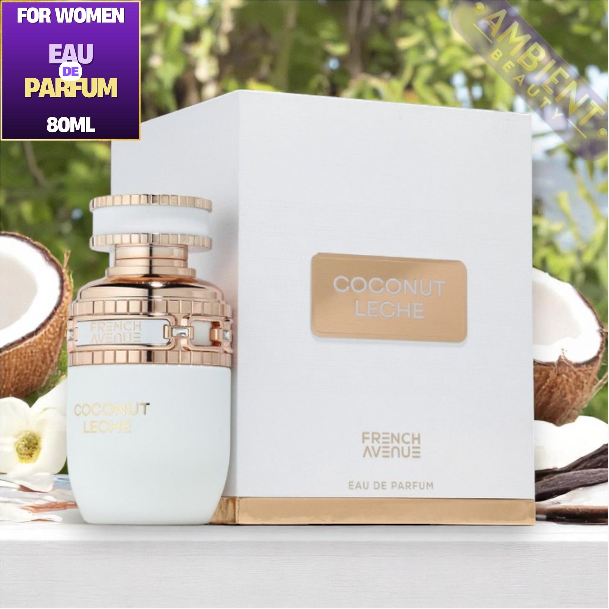 FRENCH AVENUE Coconut Leche Eau De Parfum 80ml French Avenue Ambient Beauty