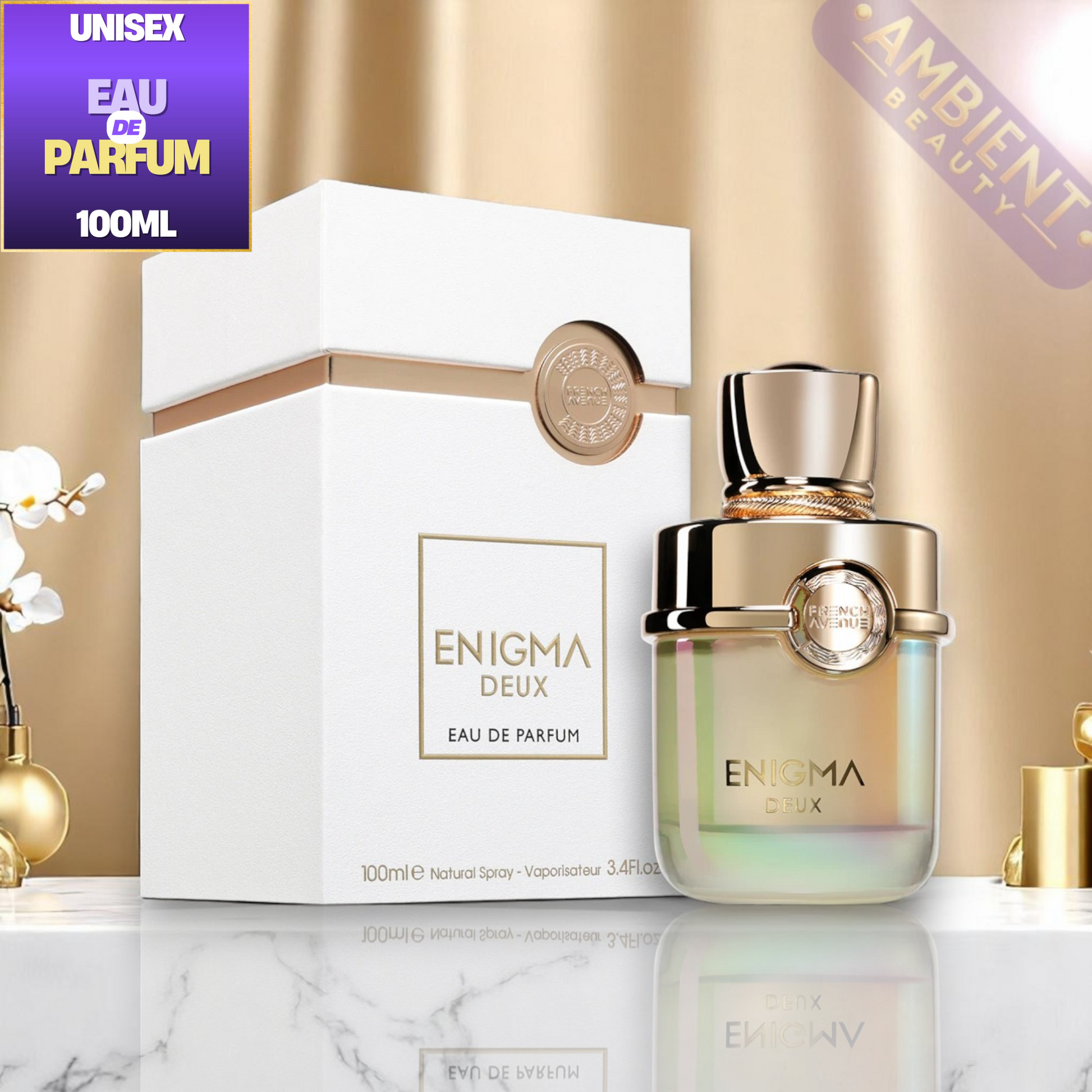 FRENCH AVENUE Enigma Deux Eau De Parfum 100ml French Avenue Ambient Beauty