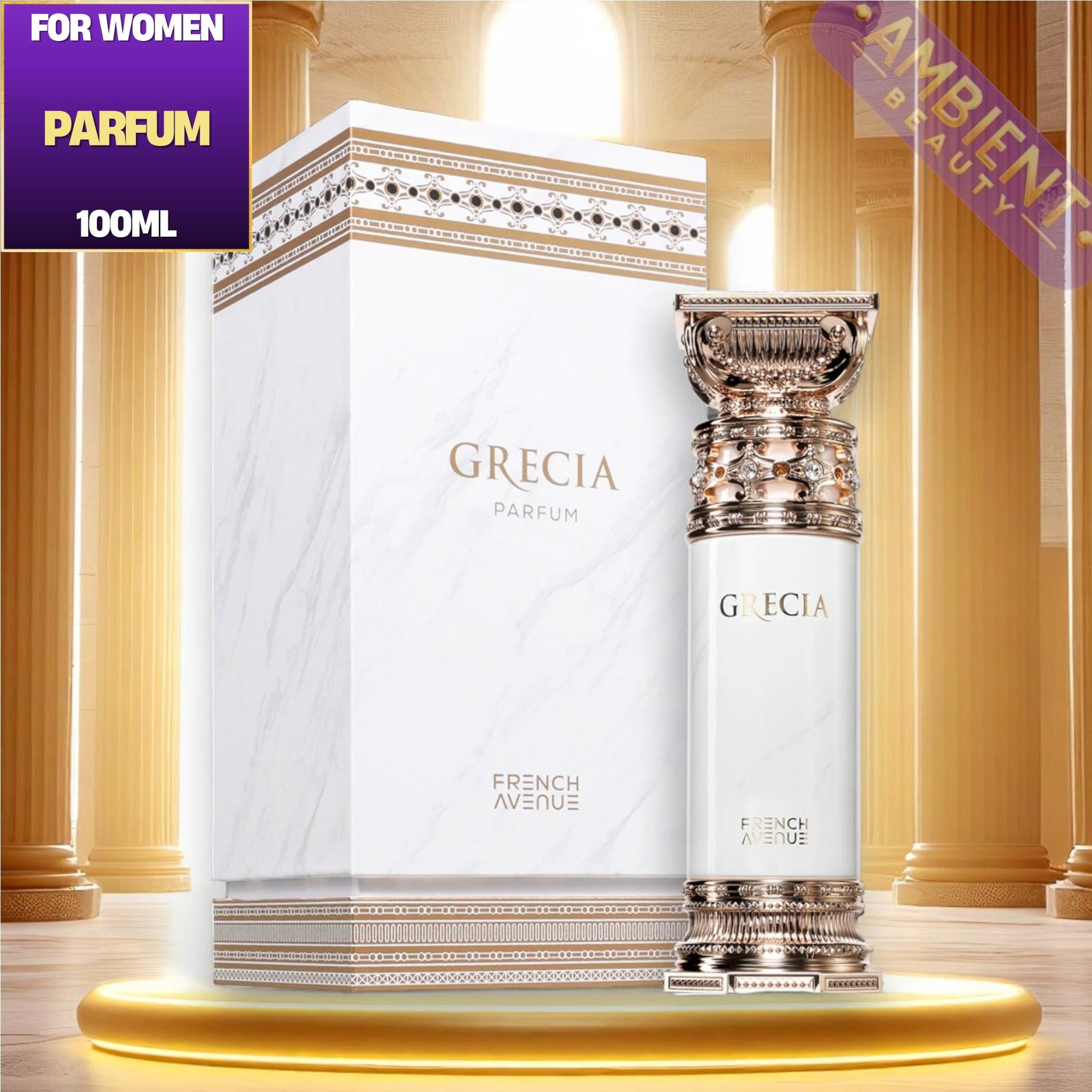 FRENCH AVENUE Grecia Parfum 100ml French Avenue Ambient Beauty