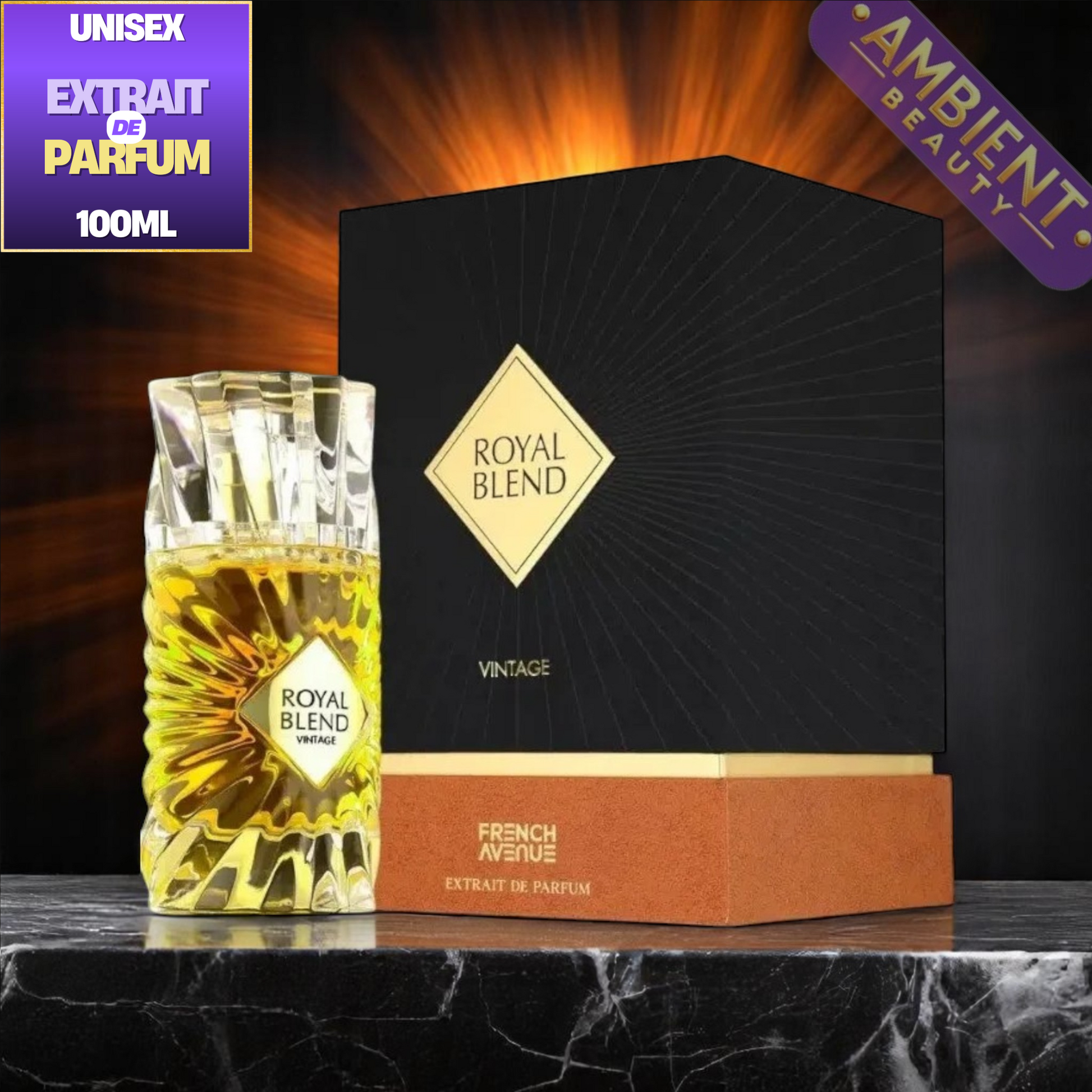 FRENCH AVENUE Royal Blend Vintage Extrait De Parfum 100ml French Avenue Ambient Beauty