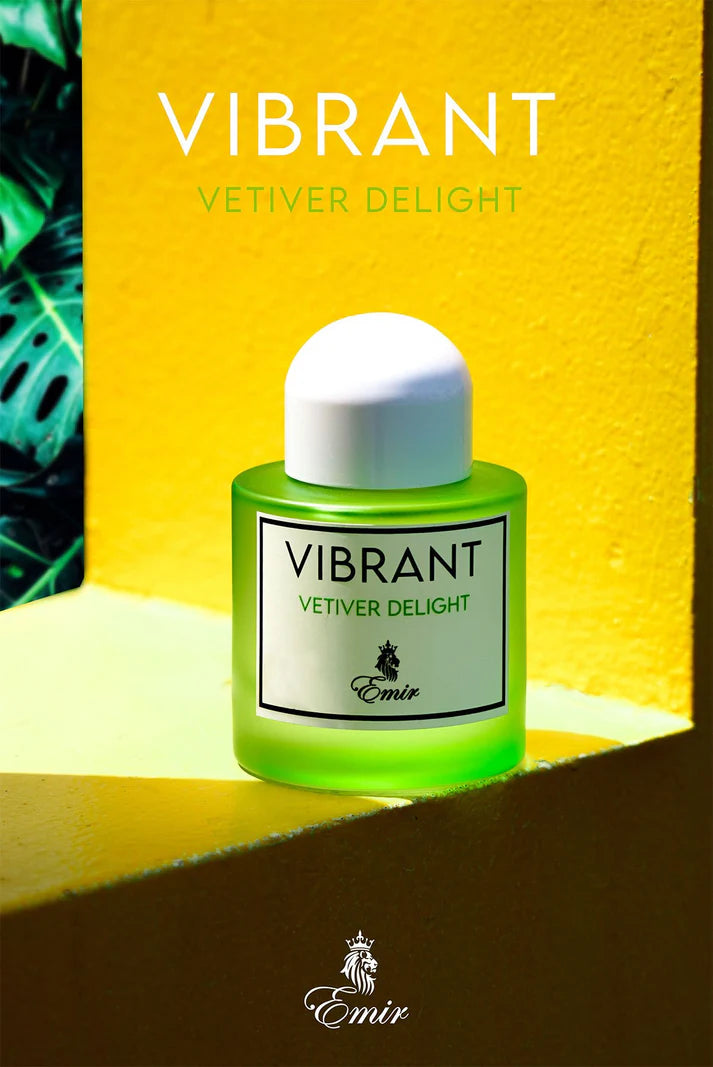 EMIR Vibrant Vetiver Delight Eau De Parfum 100ml by Paris Corner Paris Corner Ambient Beauty