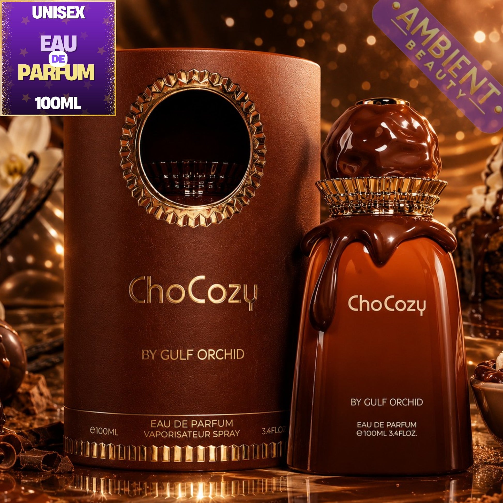 Gulf Orchid Chocozy Eau de Parfum Bottle