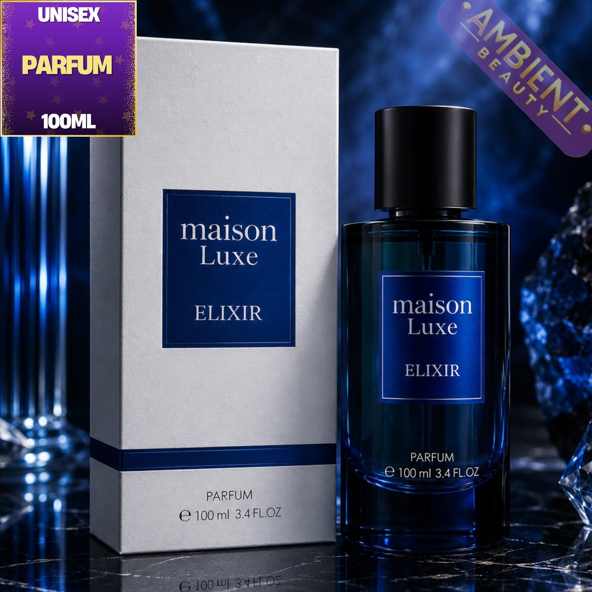 Hamidi Maison Luxe Elixir Parfum Bottle