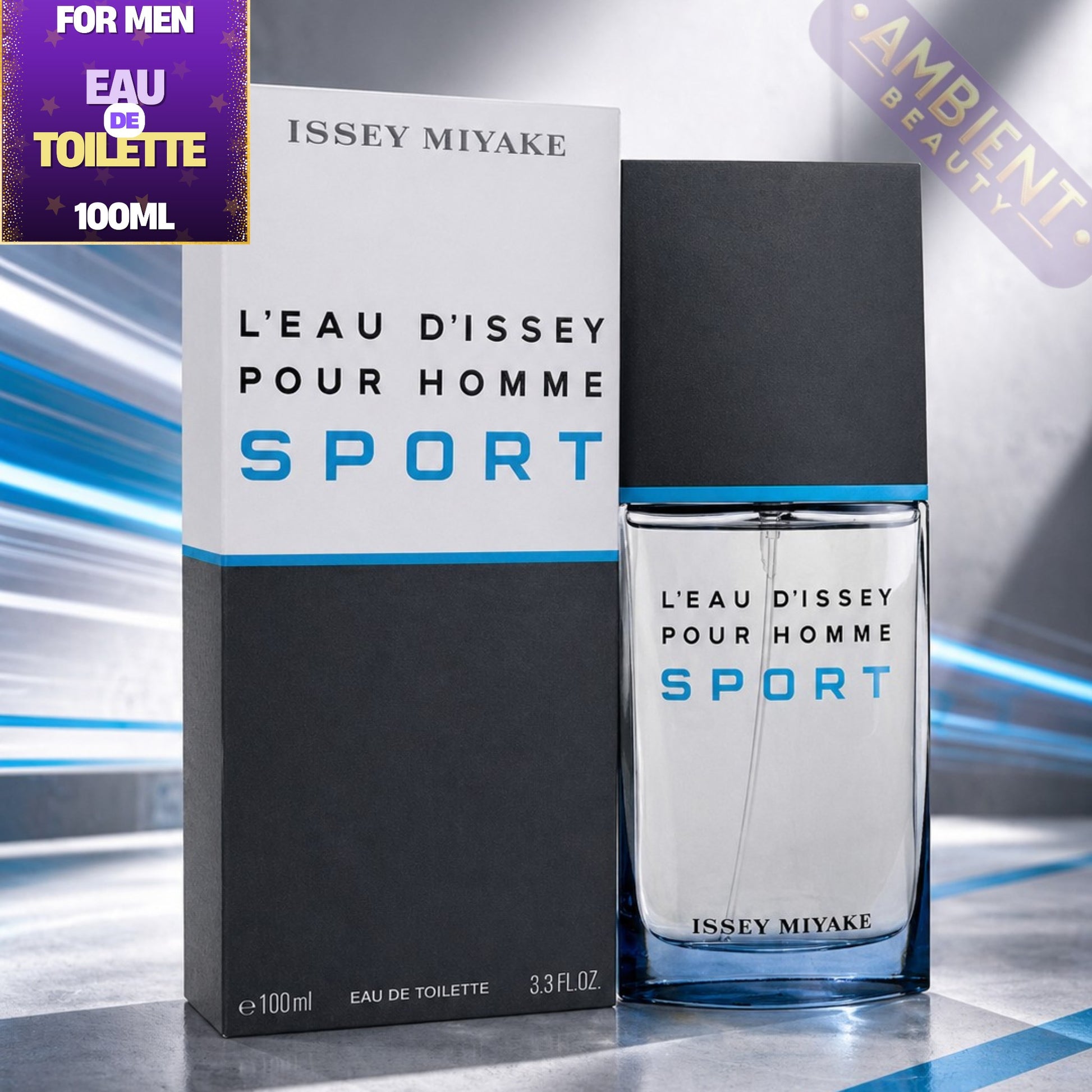 Issey Miyake L'Eau d'Issey Pour Homme Sport Eau De Toilette Bottle