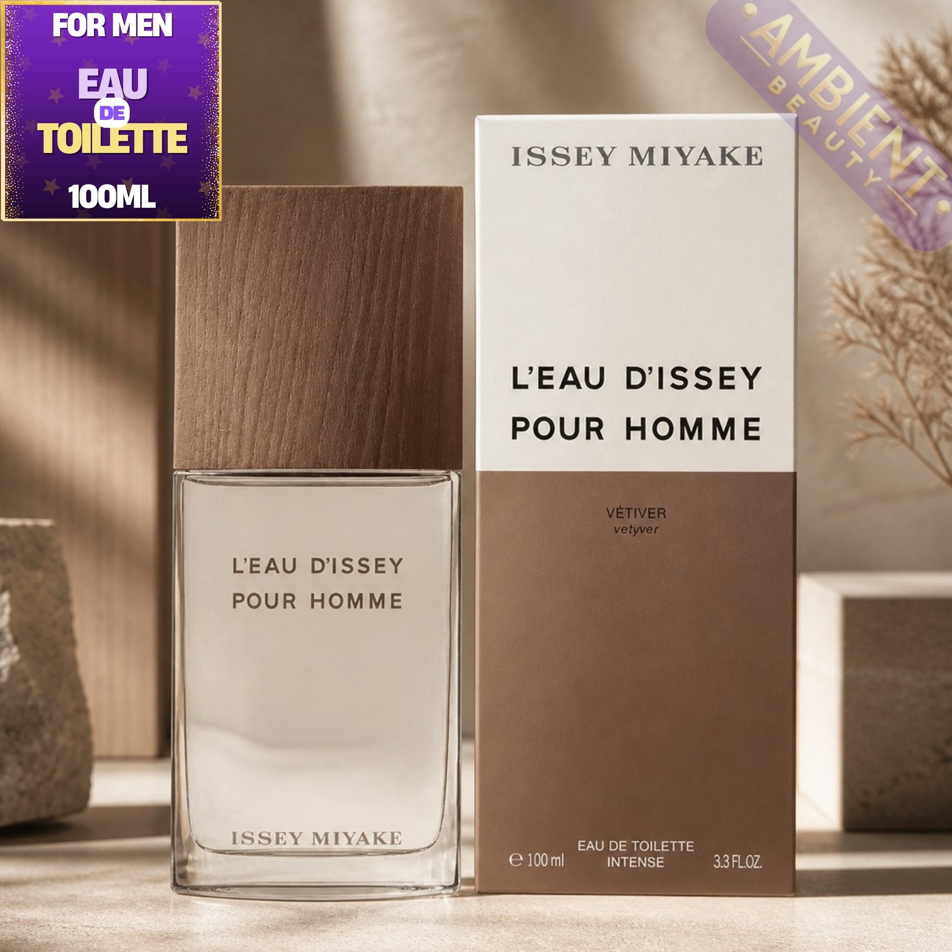 Issey Miyake L’Eau d’Issey pour Homme Vetiver Eau de Toilette Bottle