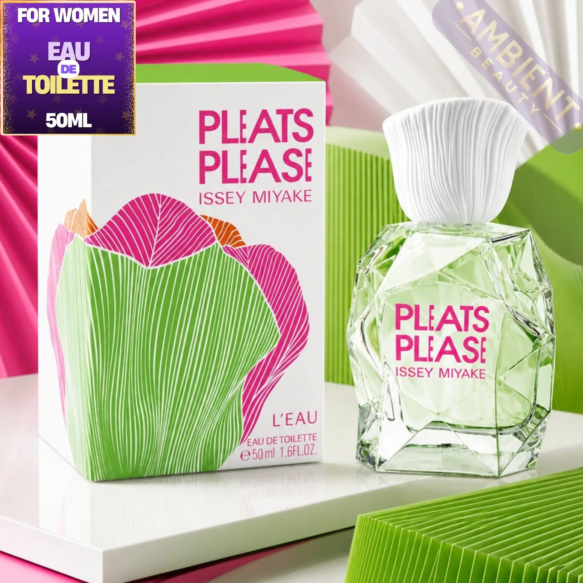 Issey Miyake Pleats Please Eau de Toilette Bottle