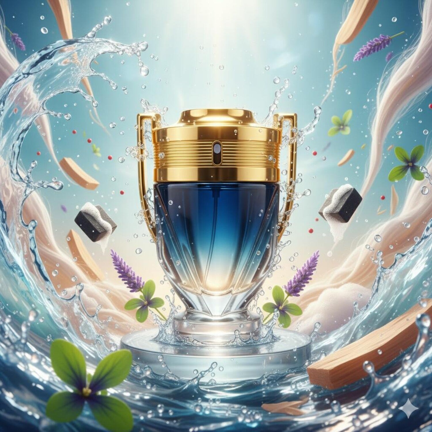 Paco Rabanne Invictus Parfum Eau de Parfum Bottle