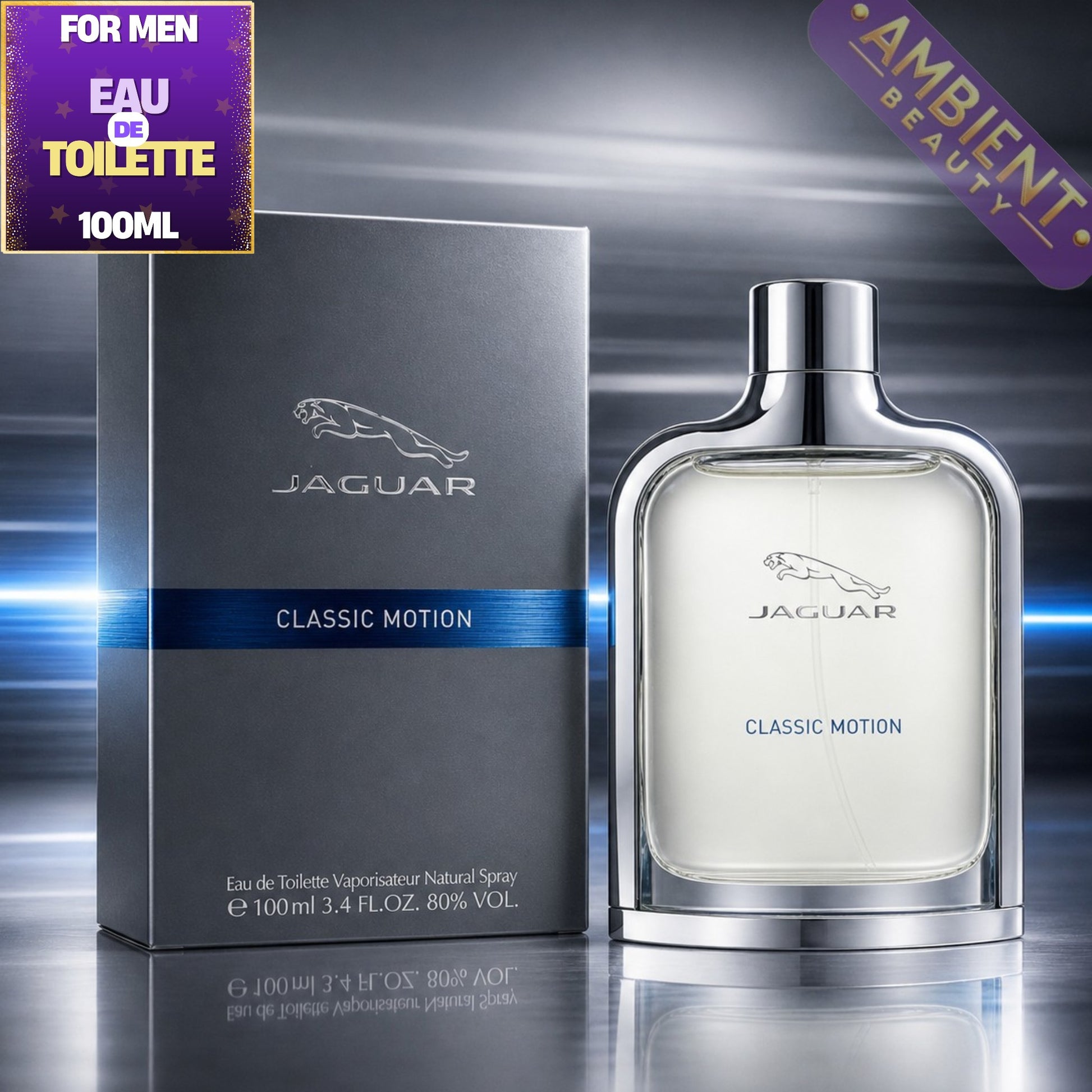 Jaguar Classic Motion Eau de Toilette Bottle