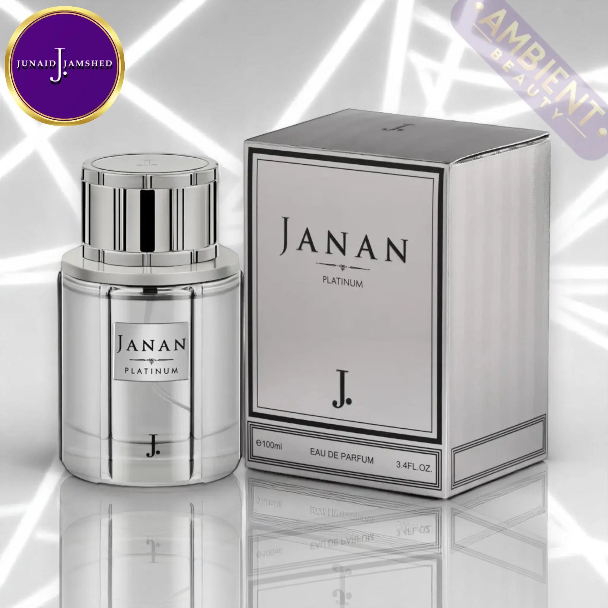 JUNAID JAMSHED Janan Platinum Eau De Parfum 100ml Junaid Jamshed Ambient Beauty