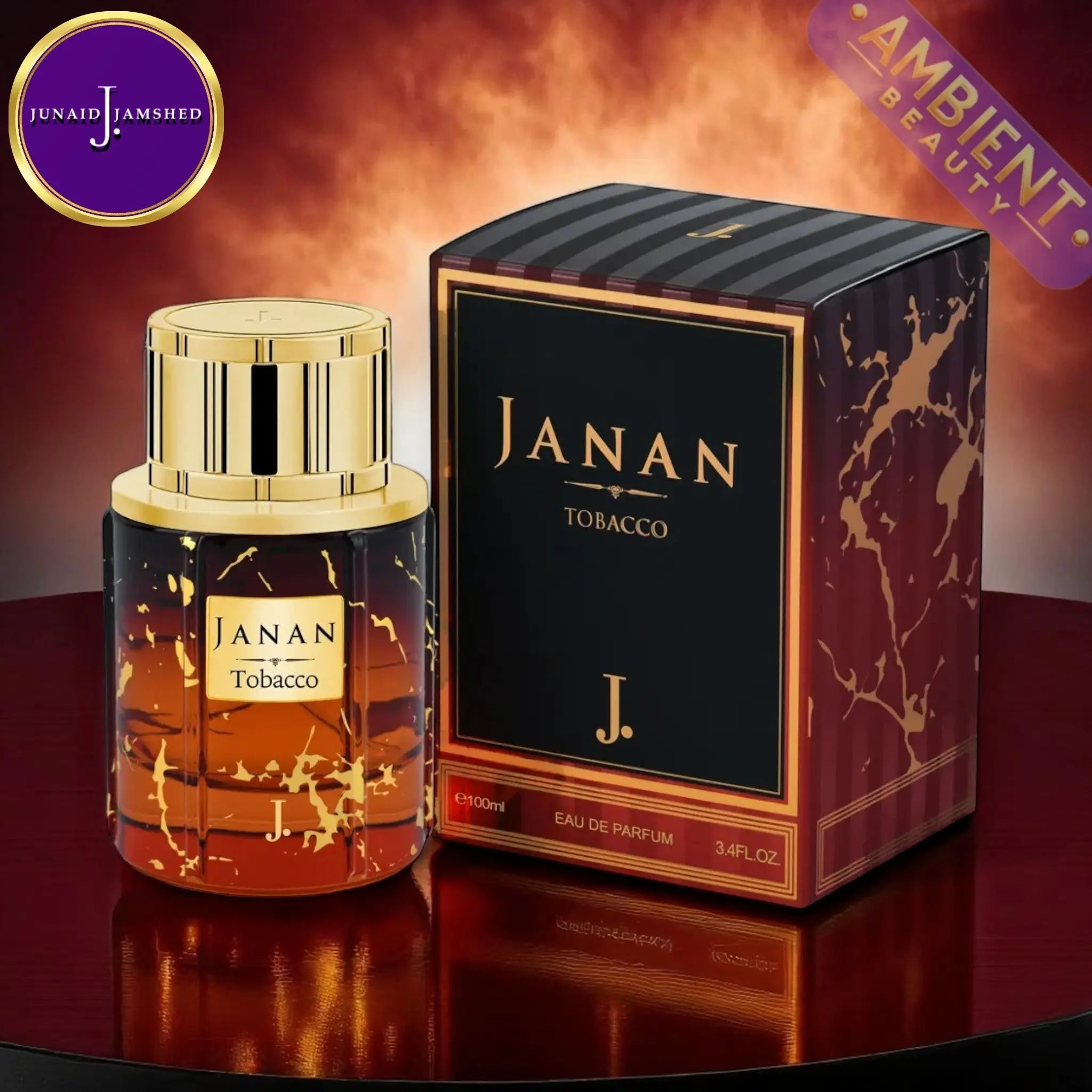JUNAID JAMSHED Janan Tobacco Eau De Parfum 100ml – Ambient Beauty