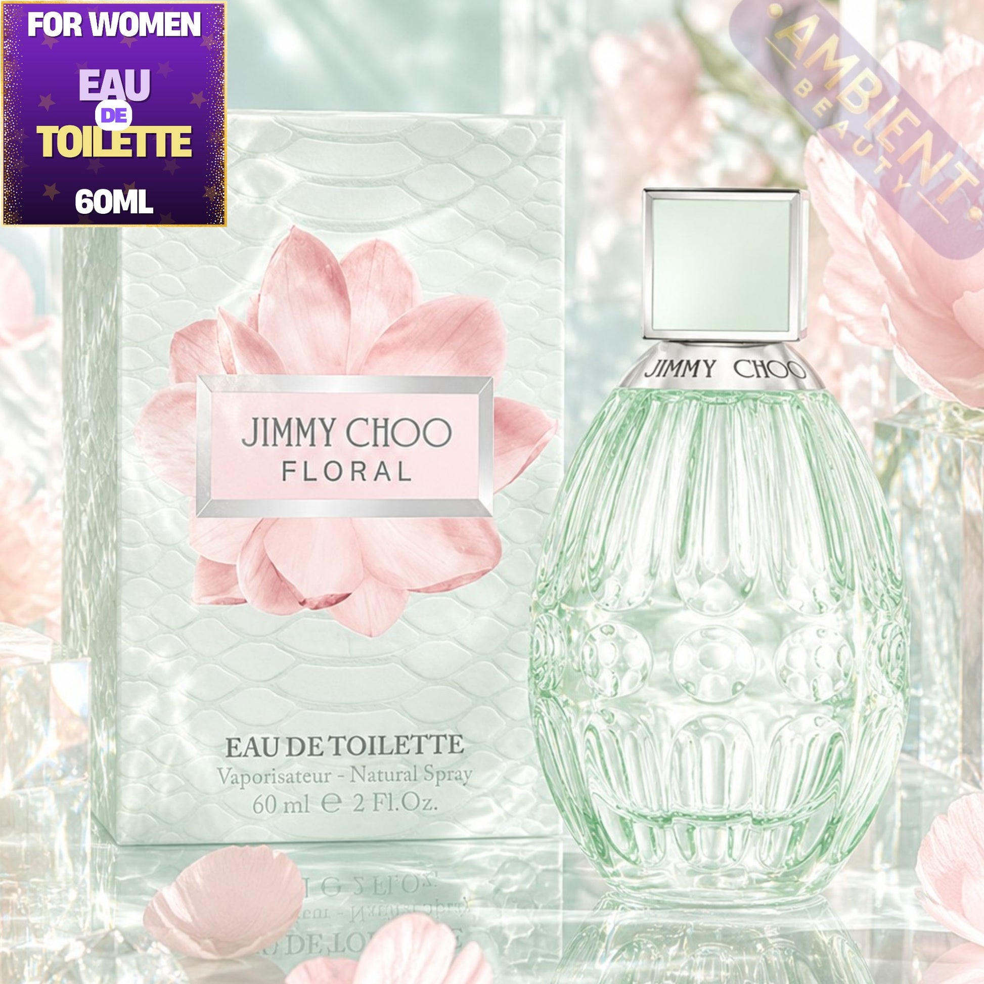 Jimmy Choo Floral Eau de Toilette Bottle