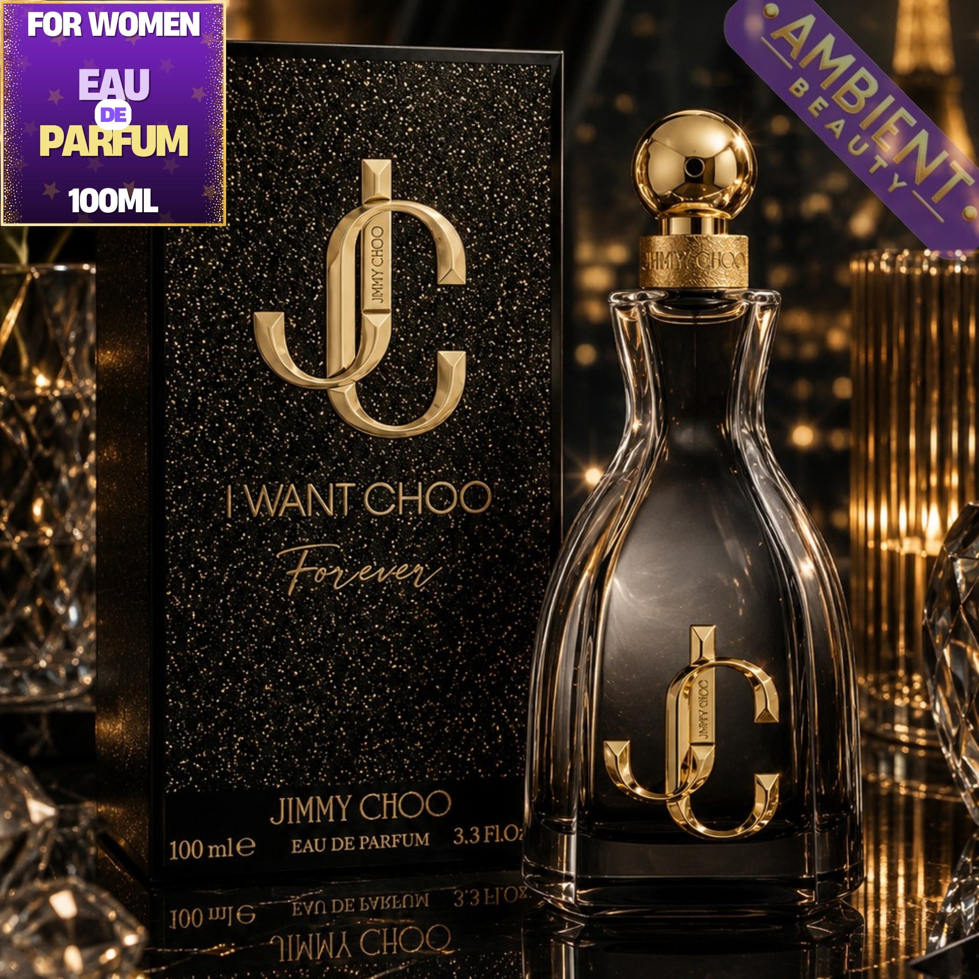 Jimmy Choo I Want Choo Forever Eau de Parfum Bottle