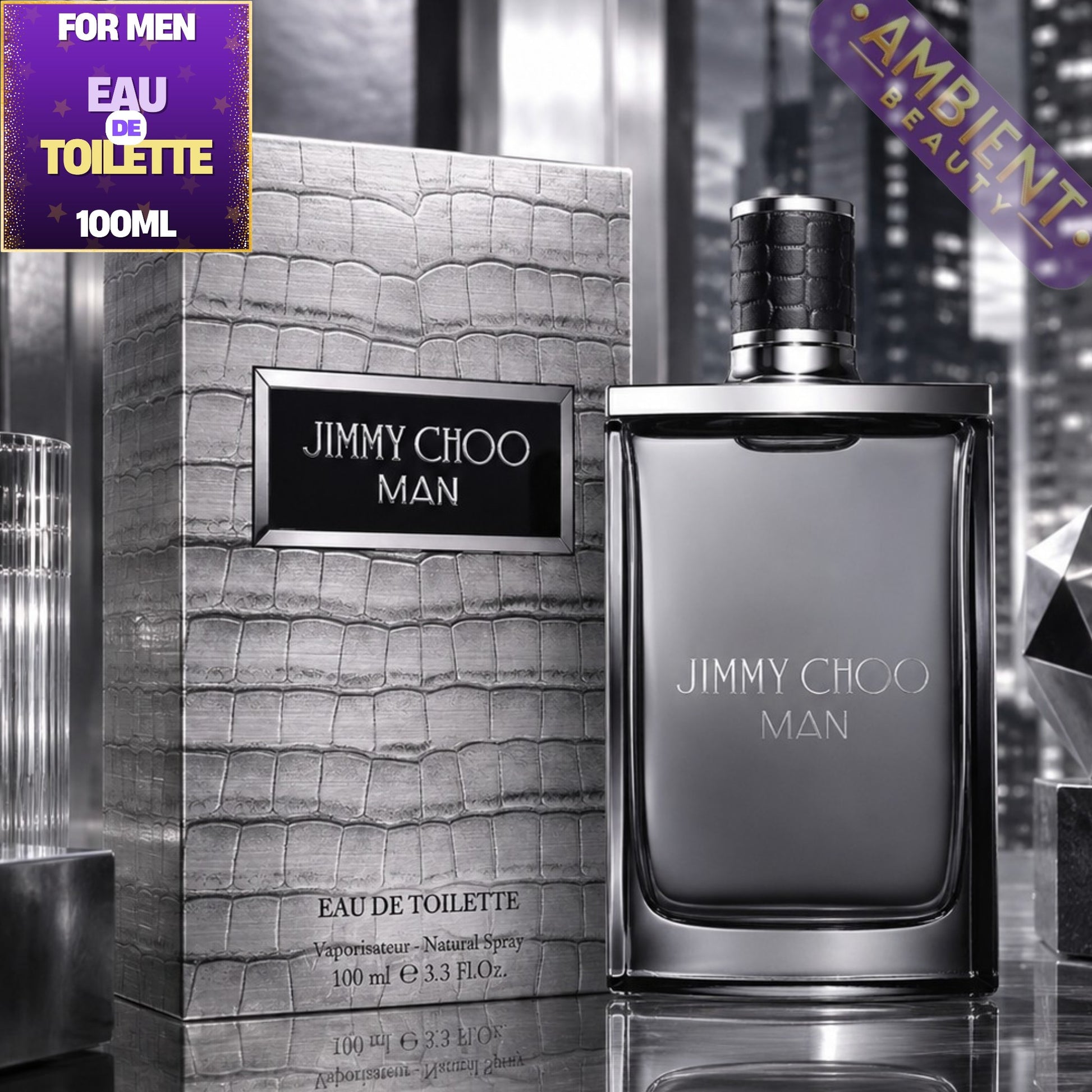 Jimmy Choo Man Eau de Toilette Bottle