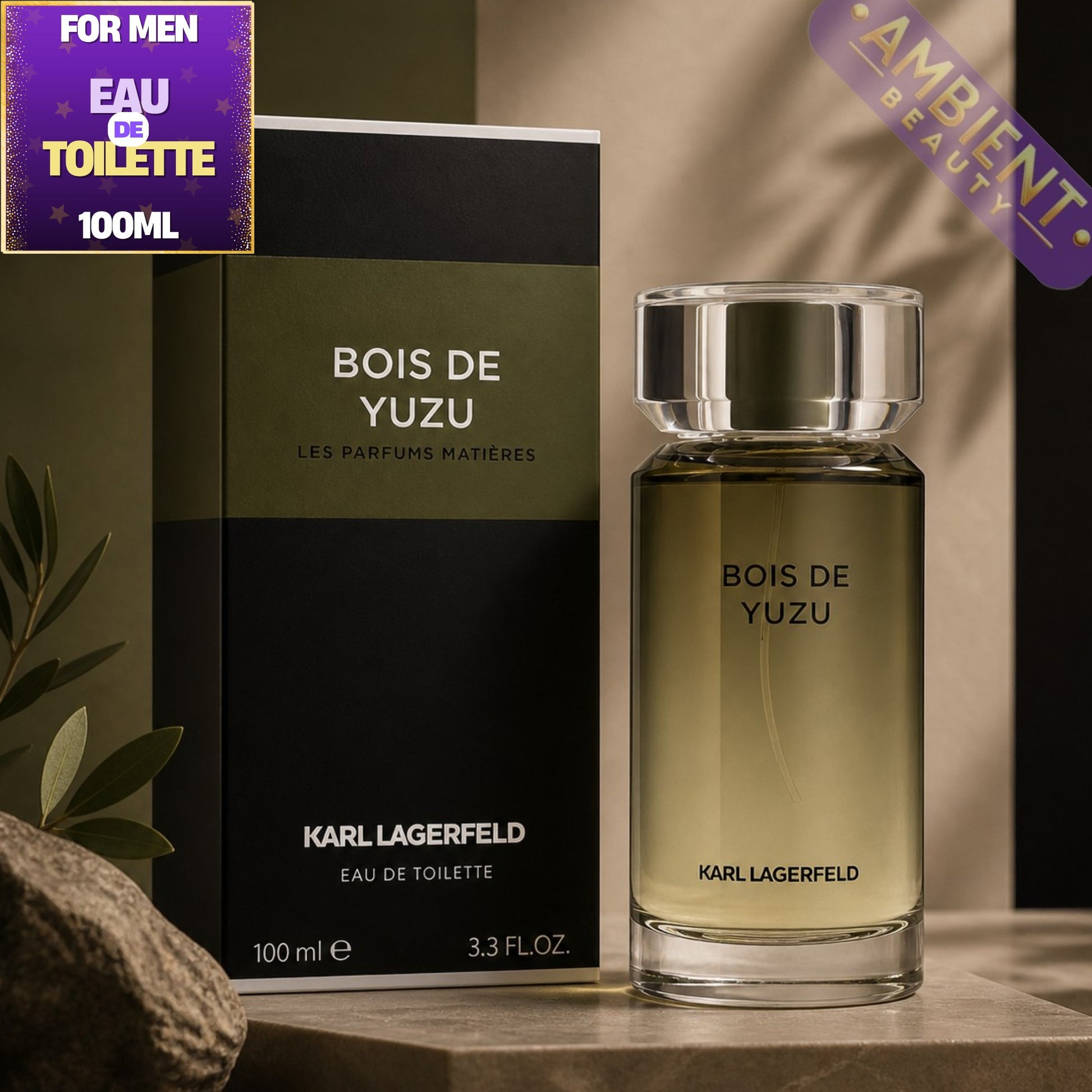 Karl Lagerfeld Bois de Yuzu Eau de Toilette Bottle