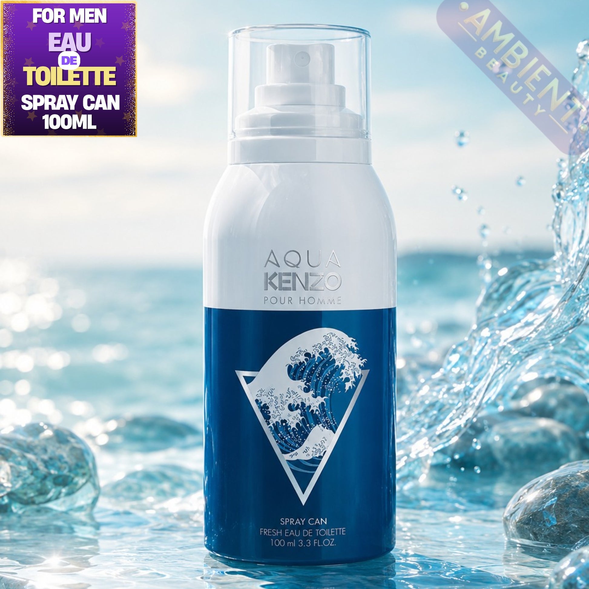 Kenzo Aqua Kenzo Pour Homme Fresh Eau de Toilette Spray Can