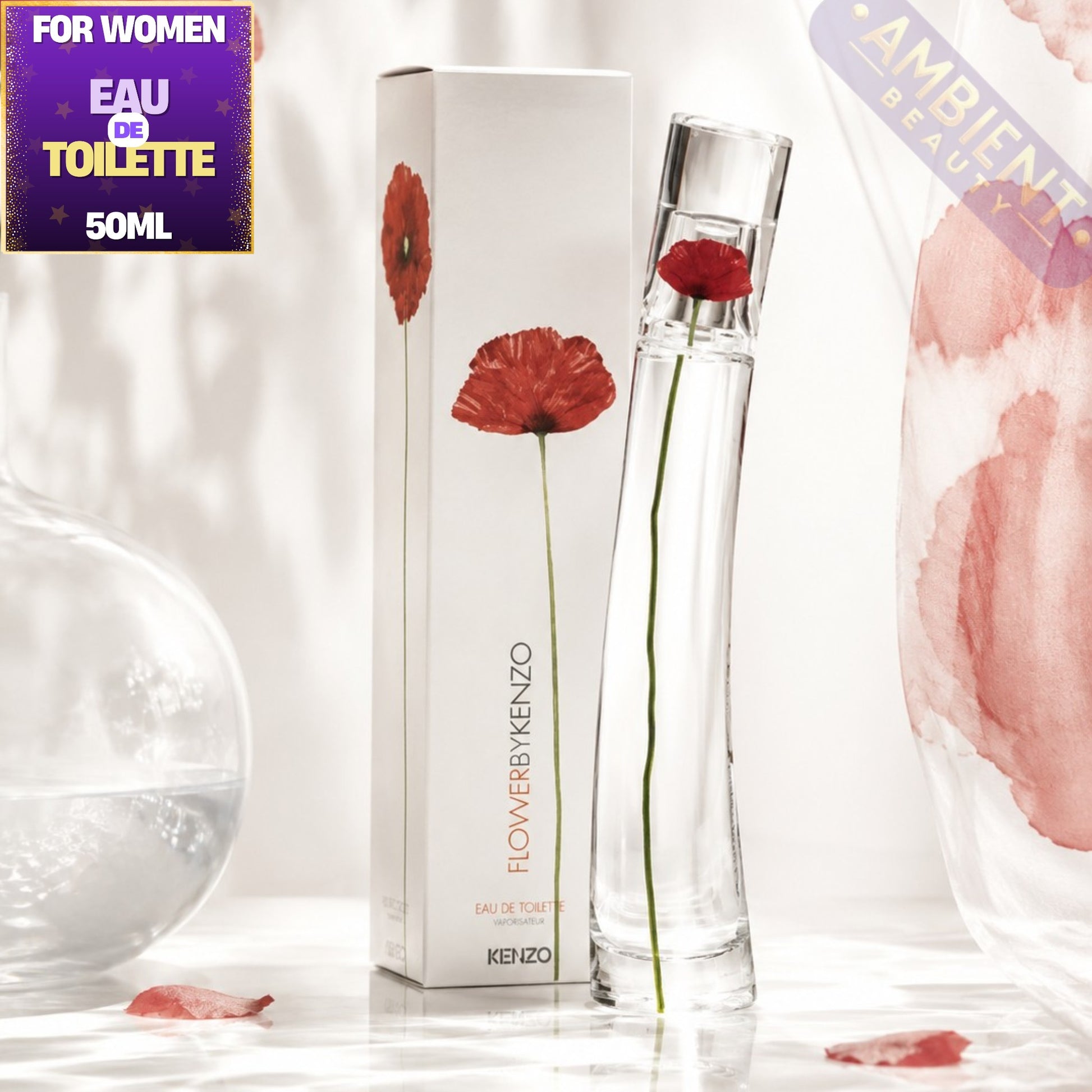Kenzo Flower Eau de Toilette Bottle