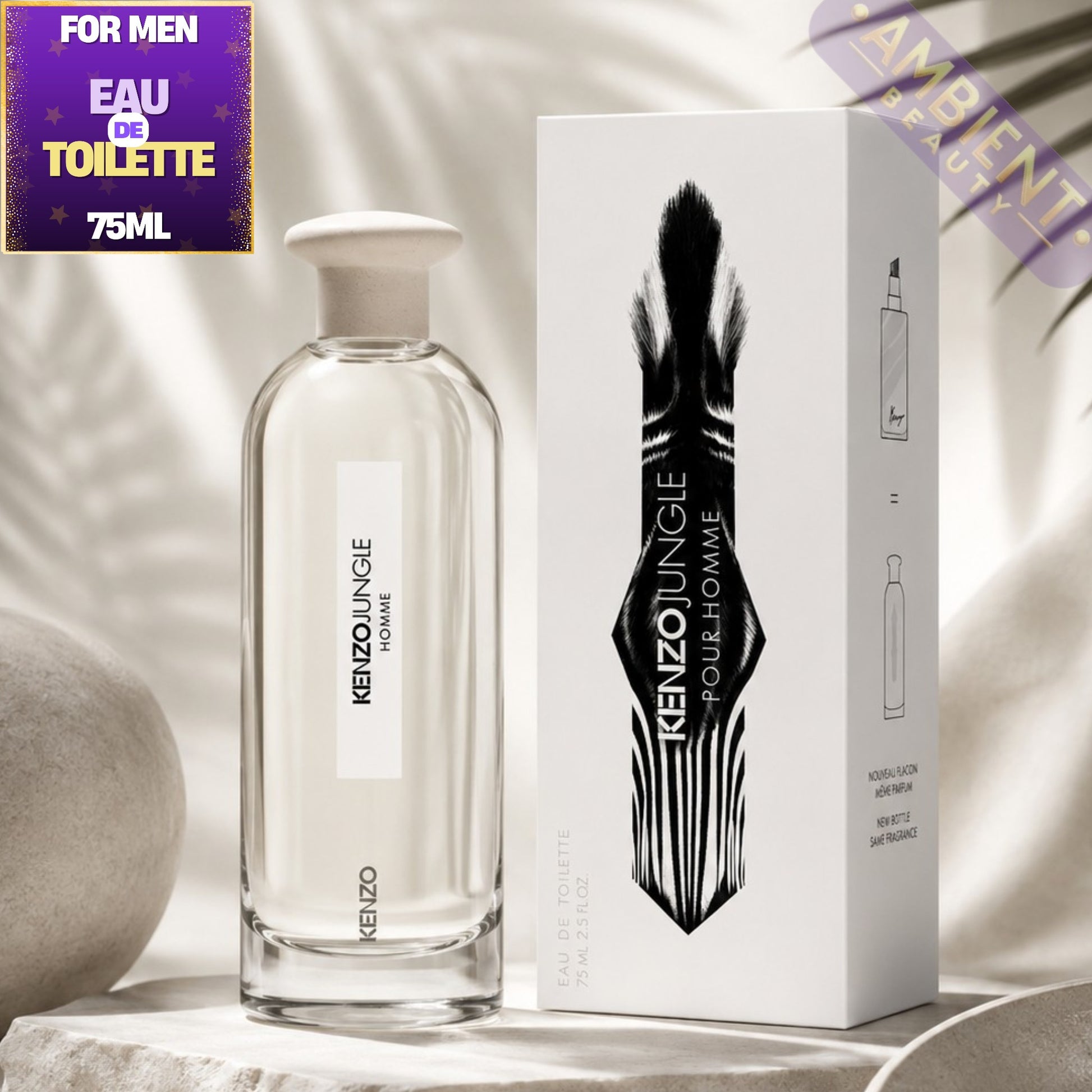 Kenzo Jungle Homme Eau de Toilette Bottle