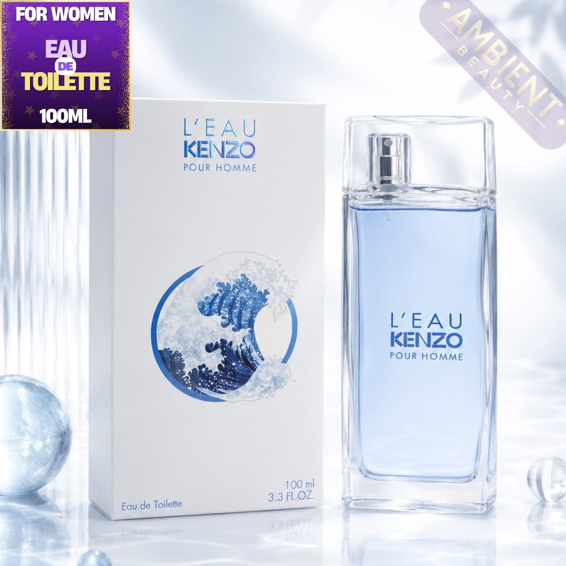 Kenzo L'Eau Kenzo Pour Femme Eau de Toilette Bottle